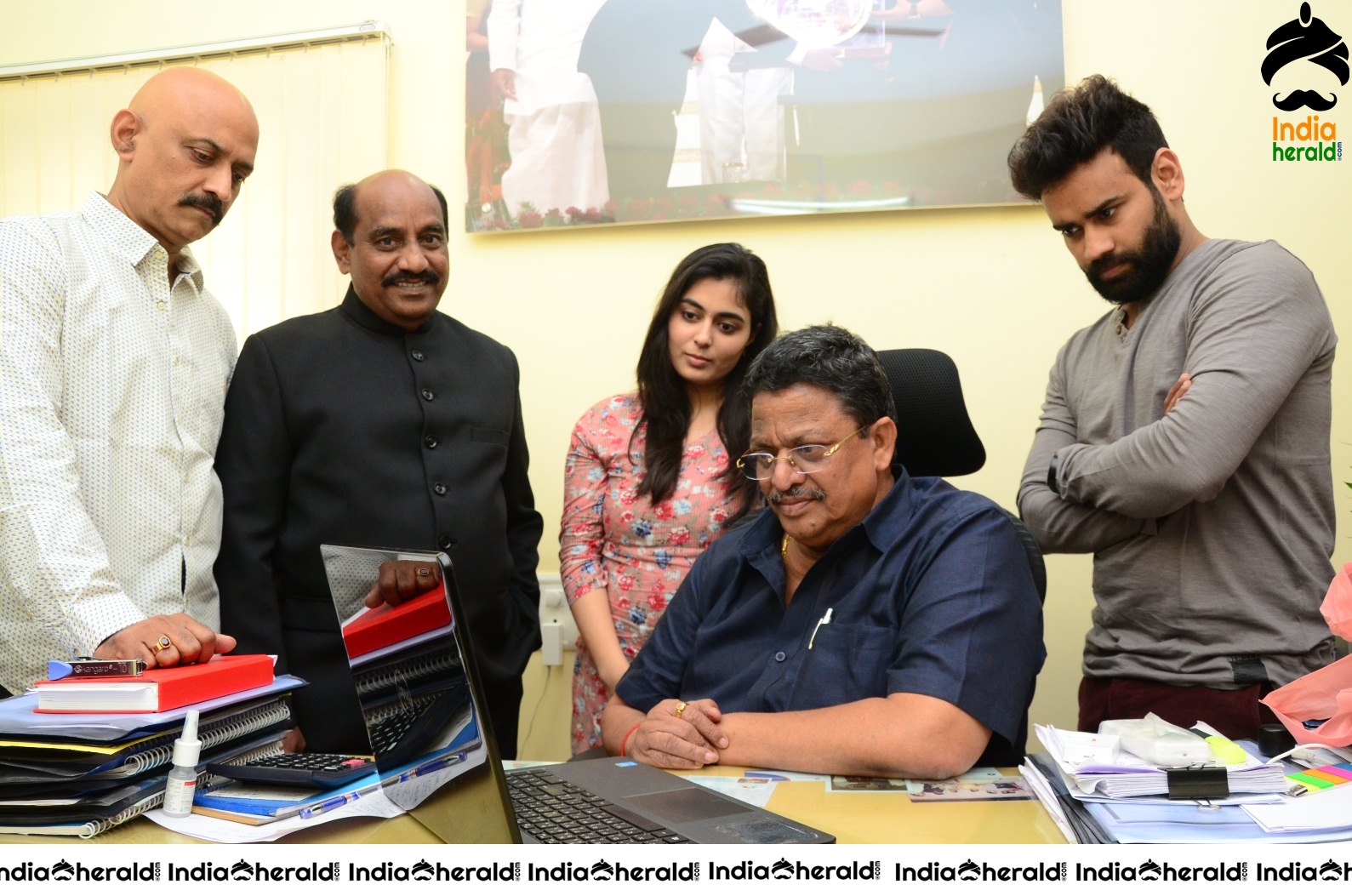 Shiva 143 Movie First Look launched by Producer C Kalyan
