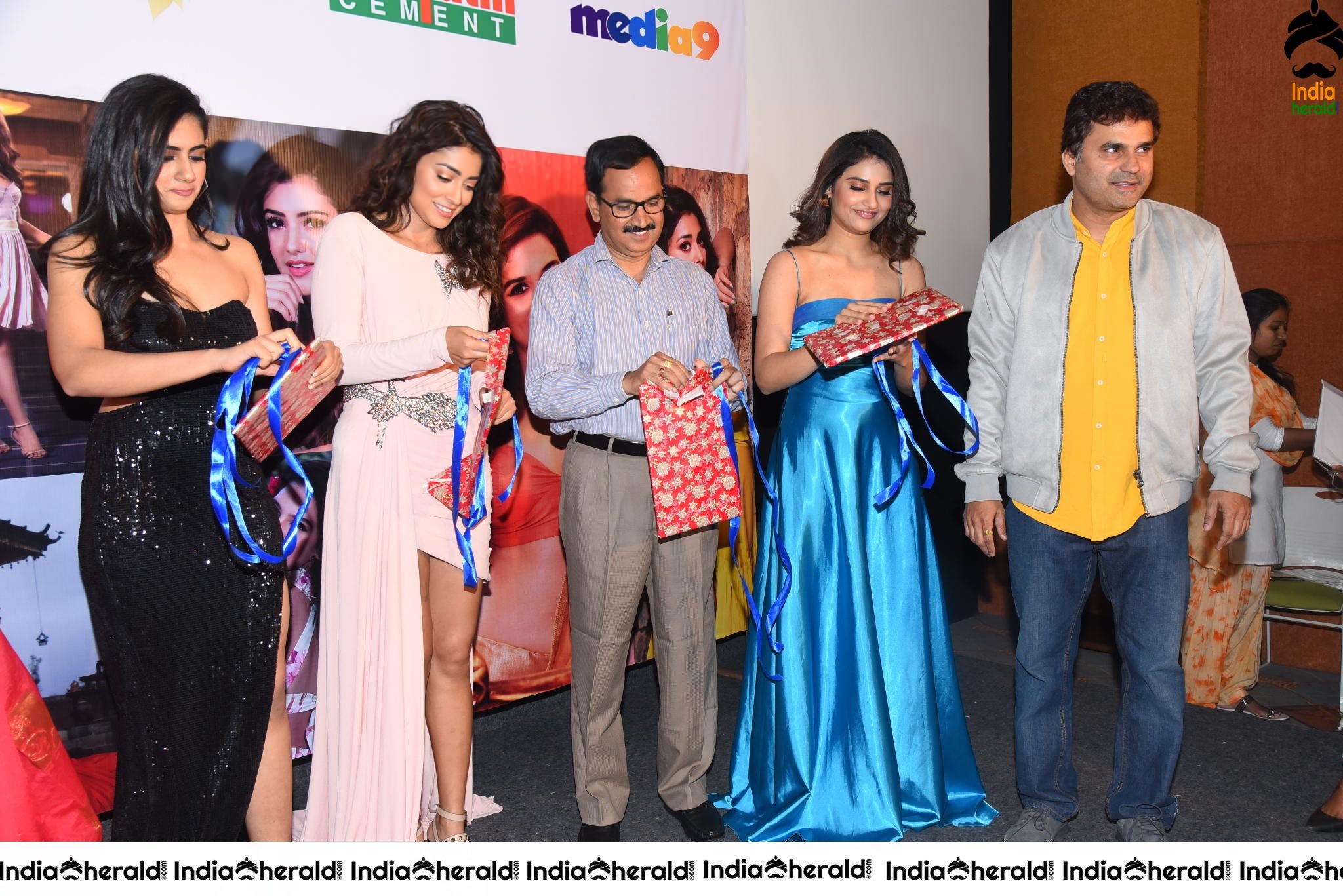 Shriya at My South Diva 2020 Calendar launch