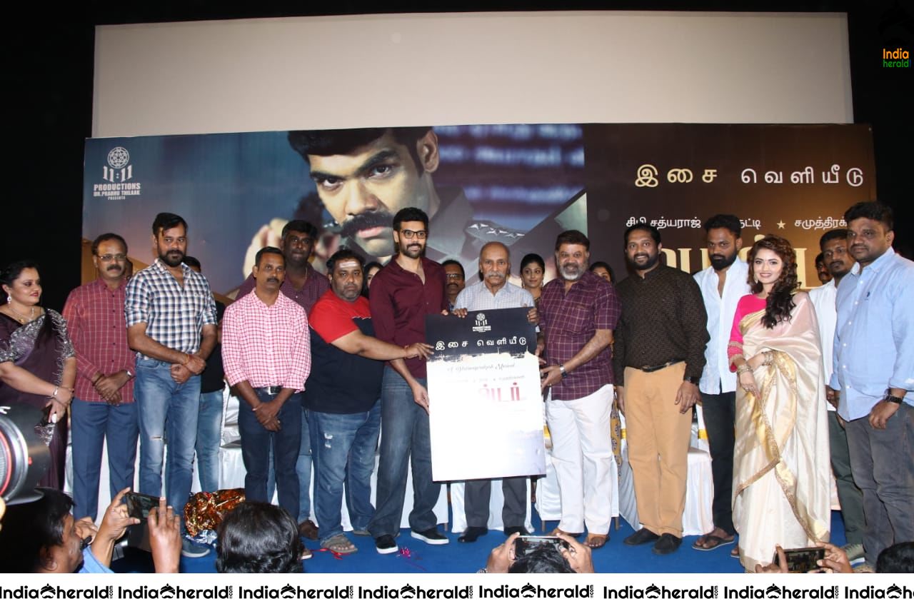 Sibiraj New Tamil Movie Audio Launch Photos Set 3