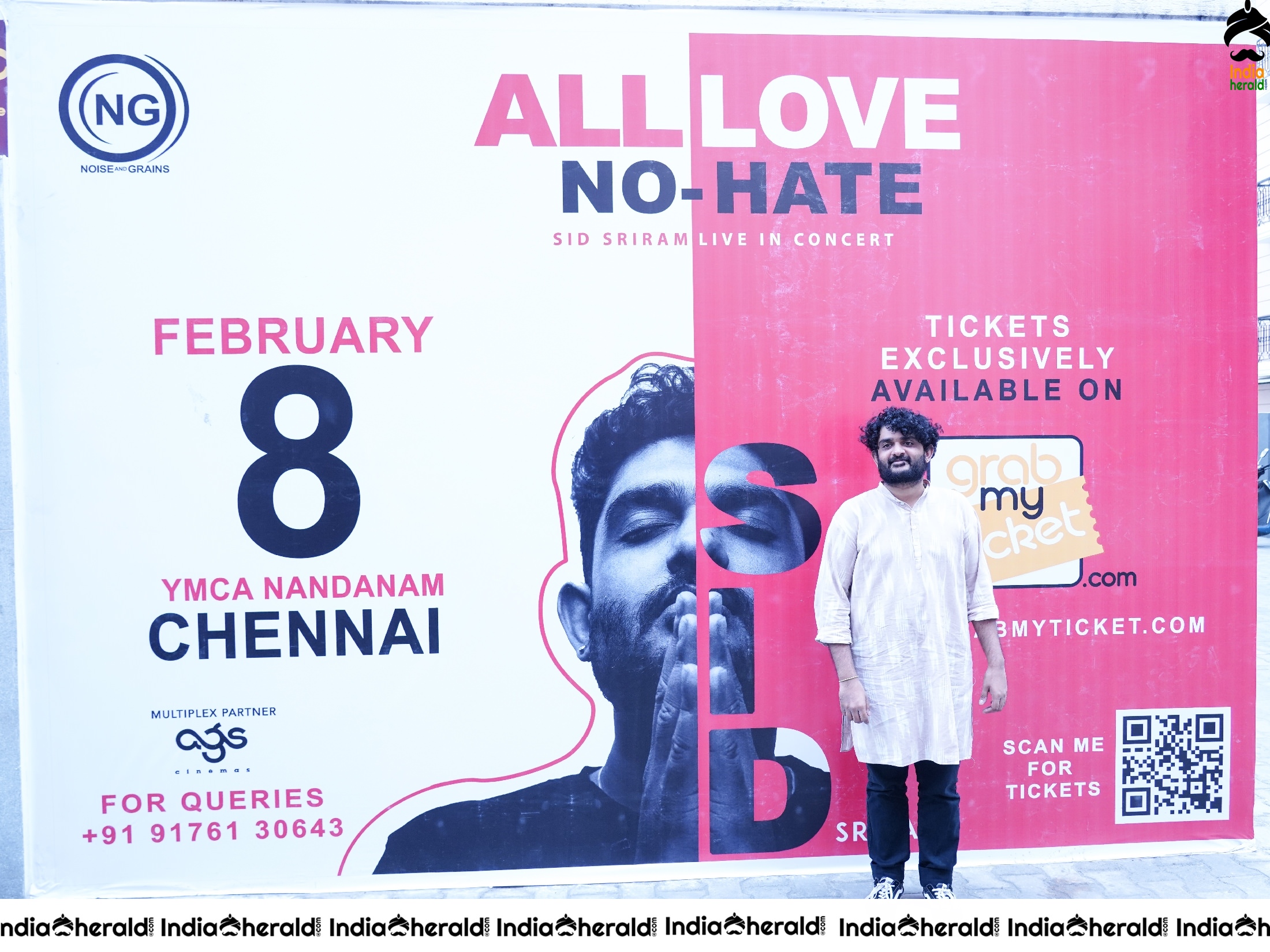 Sid Sriram South Indian Music Tour All Love No Hate Press Meet Stills