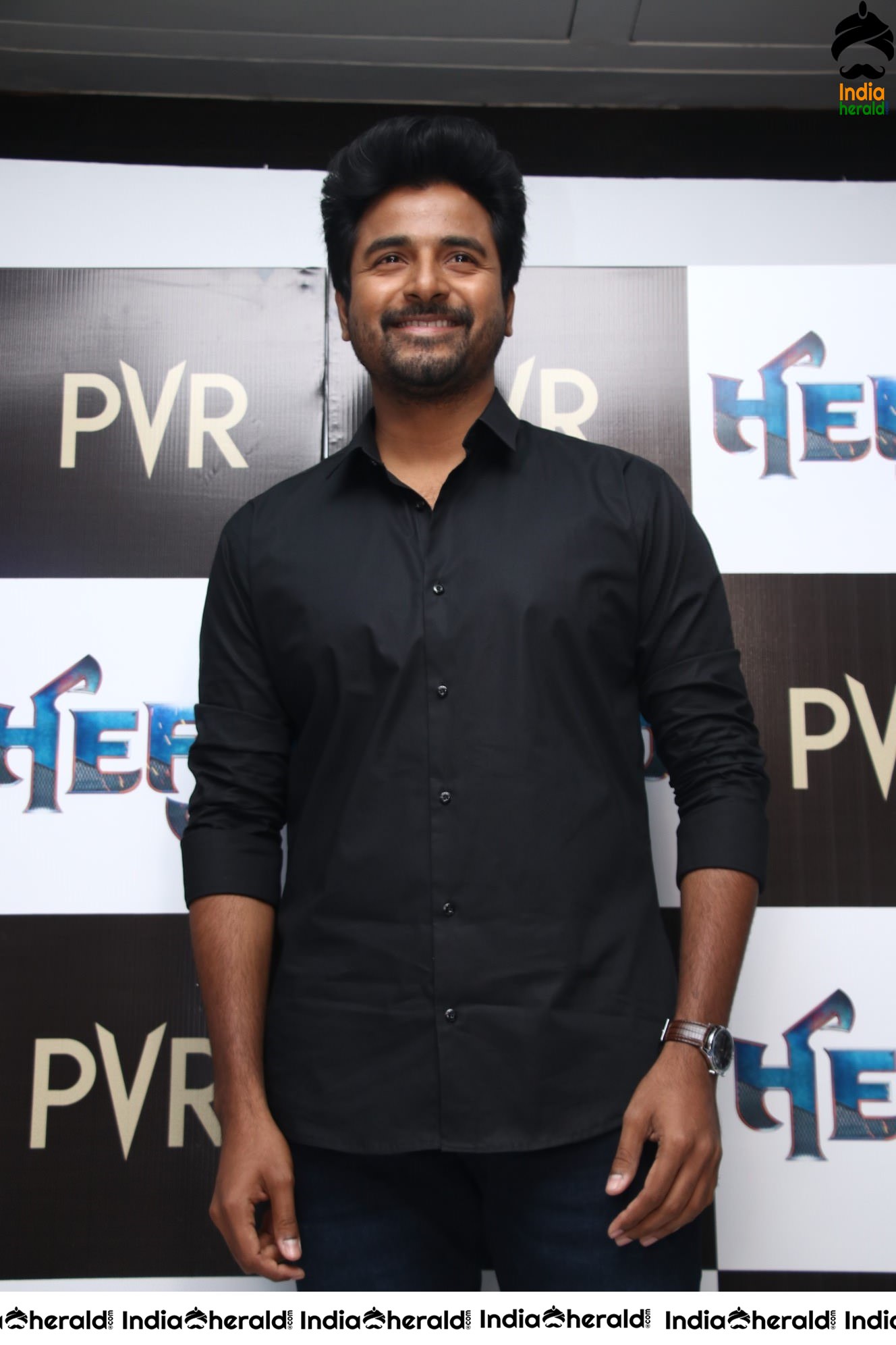 Siva Karthikeyan and Kalyani Priyadarshan in Hero Movie Audio Launch Stills Set 1