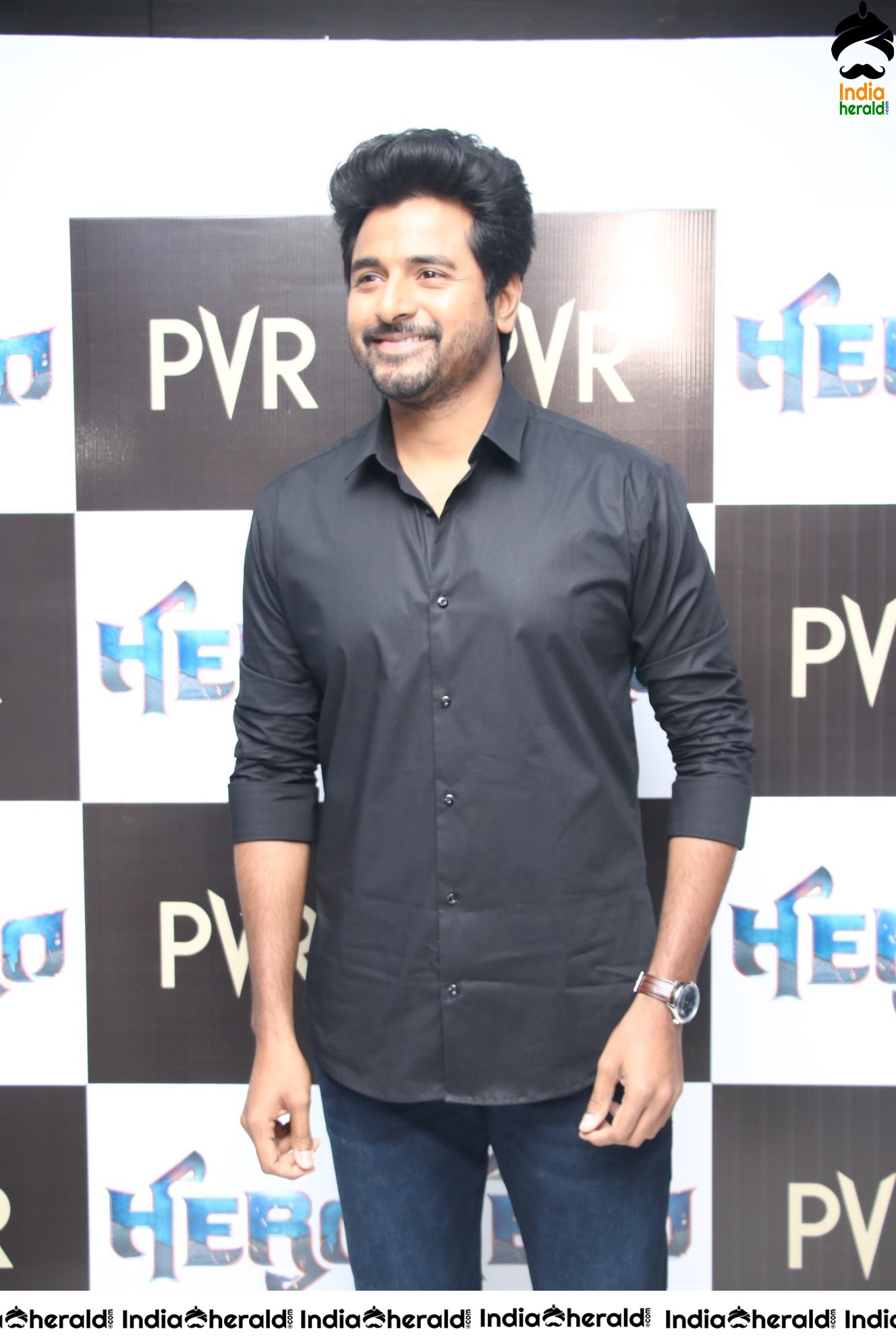 Siva Karthikeyan and Kalyani Priyadarshan in Hero Movie Audio Launch Stills Set 2