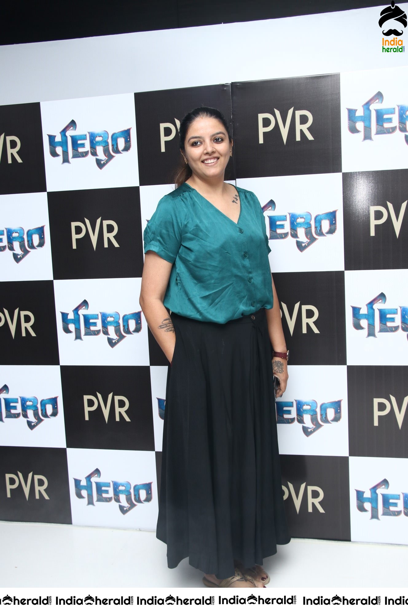 Siva Karthikeyan and Kalyani Priyadarshan in Hero Movie Audio Launch Stills Set 2