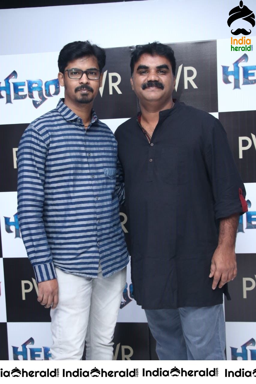 Siva Karthikeyan and Kalyani Priyadarshan in Hero Movie Audio Launch Stills Set 2