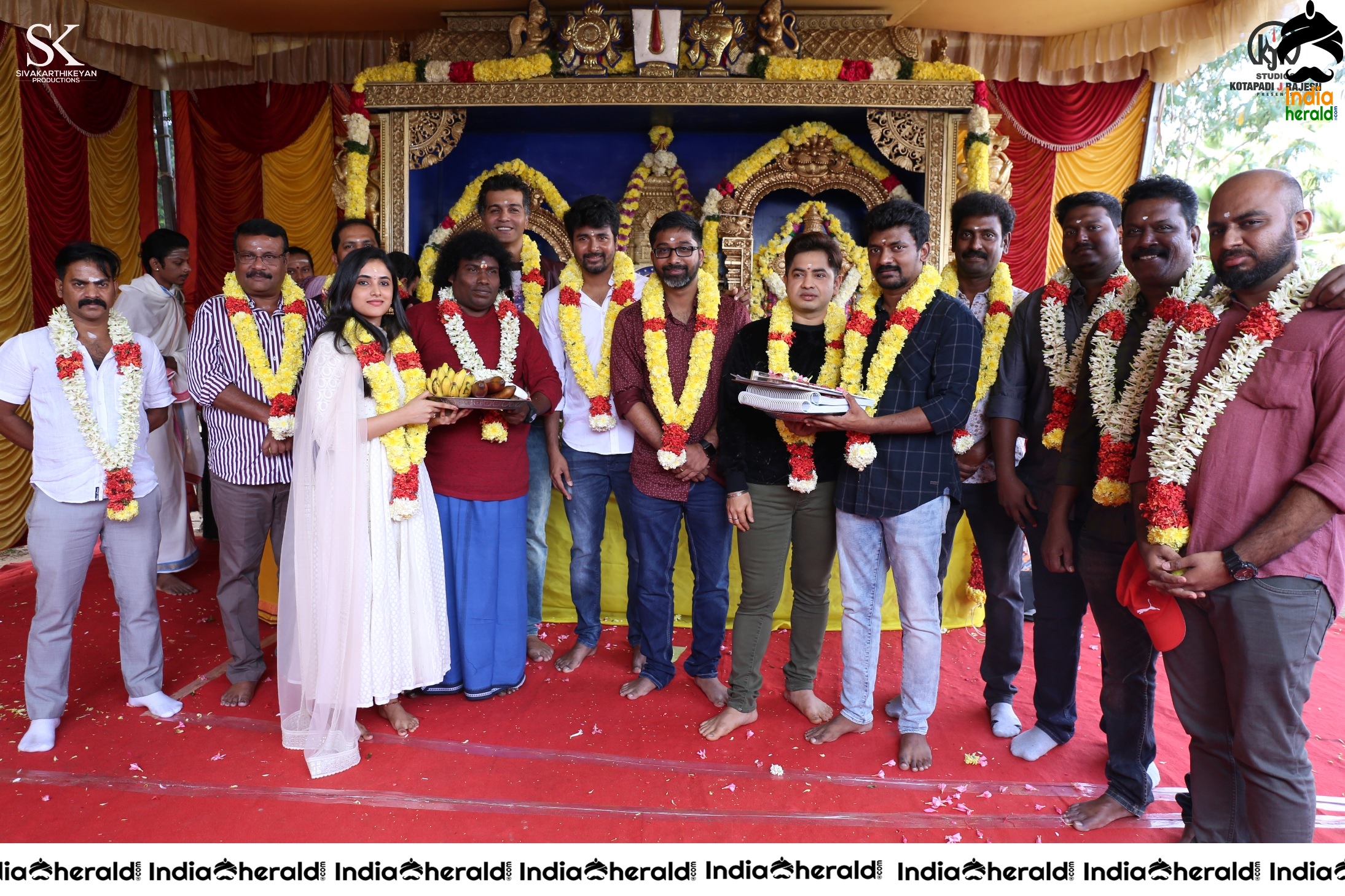 Siva Karthikeyan in Doctor Movie Pooja Stills