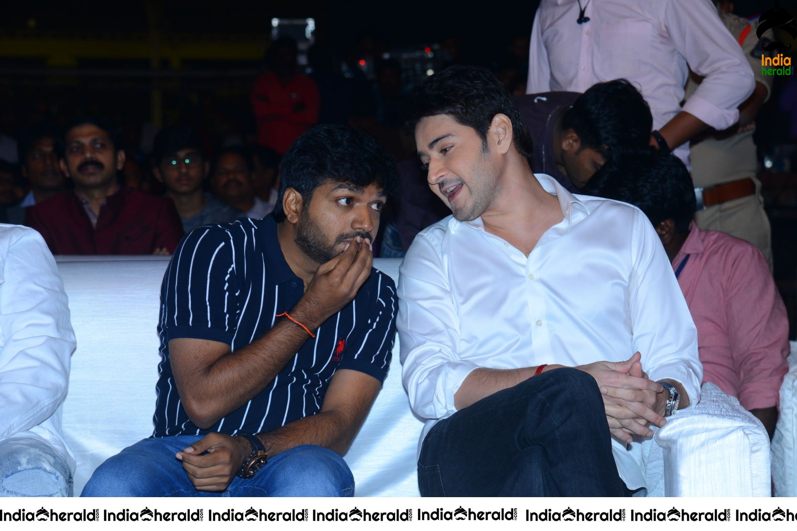 Some Candid Clicks from Sarileru Neekevvaru Event Set 1