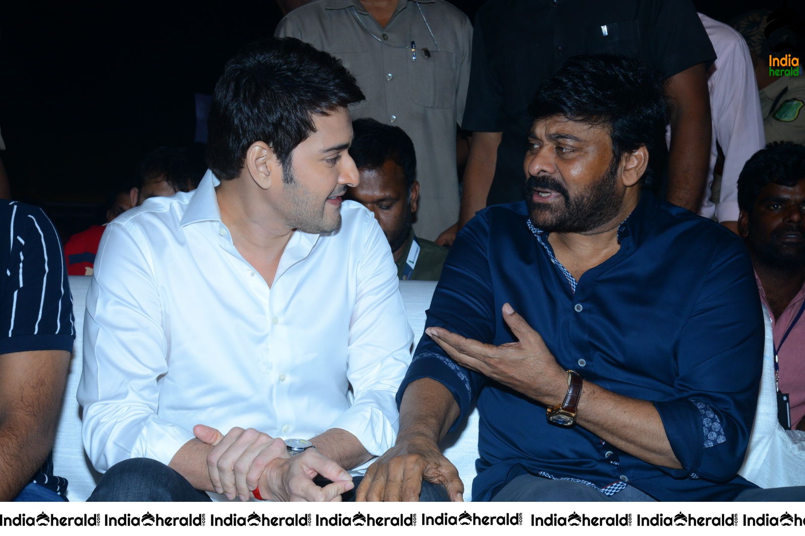 Some Candid Clicks from Sarileru Neekevvaru Event Set 2