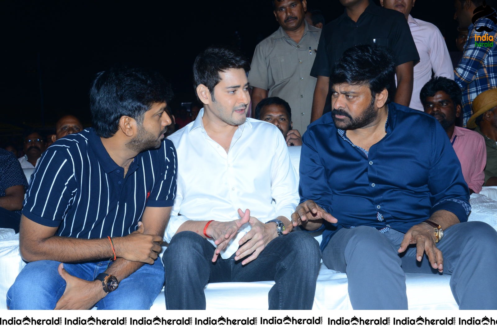 Some Candid Clicks from Sarileru Neekevvaru Event Set 2