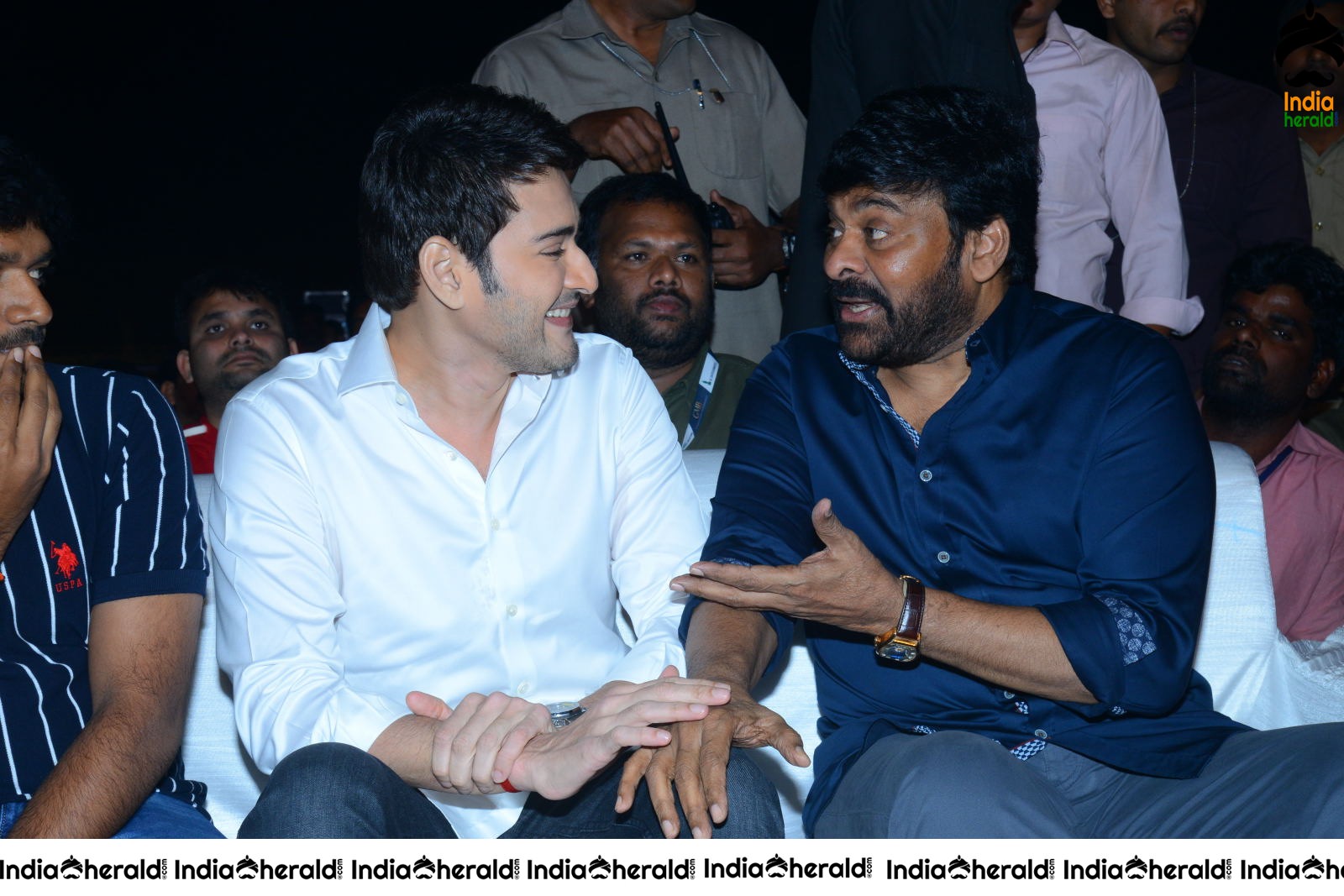 Some Candid Clicks from Sarileru Neekevvaru Event Set 2