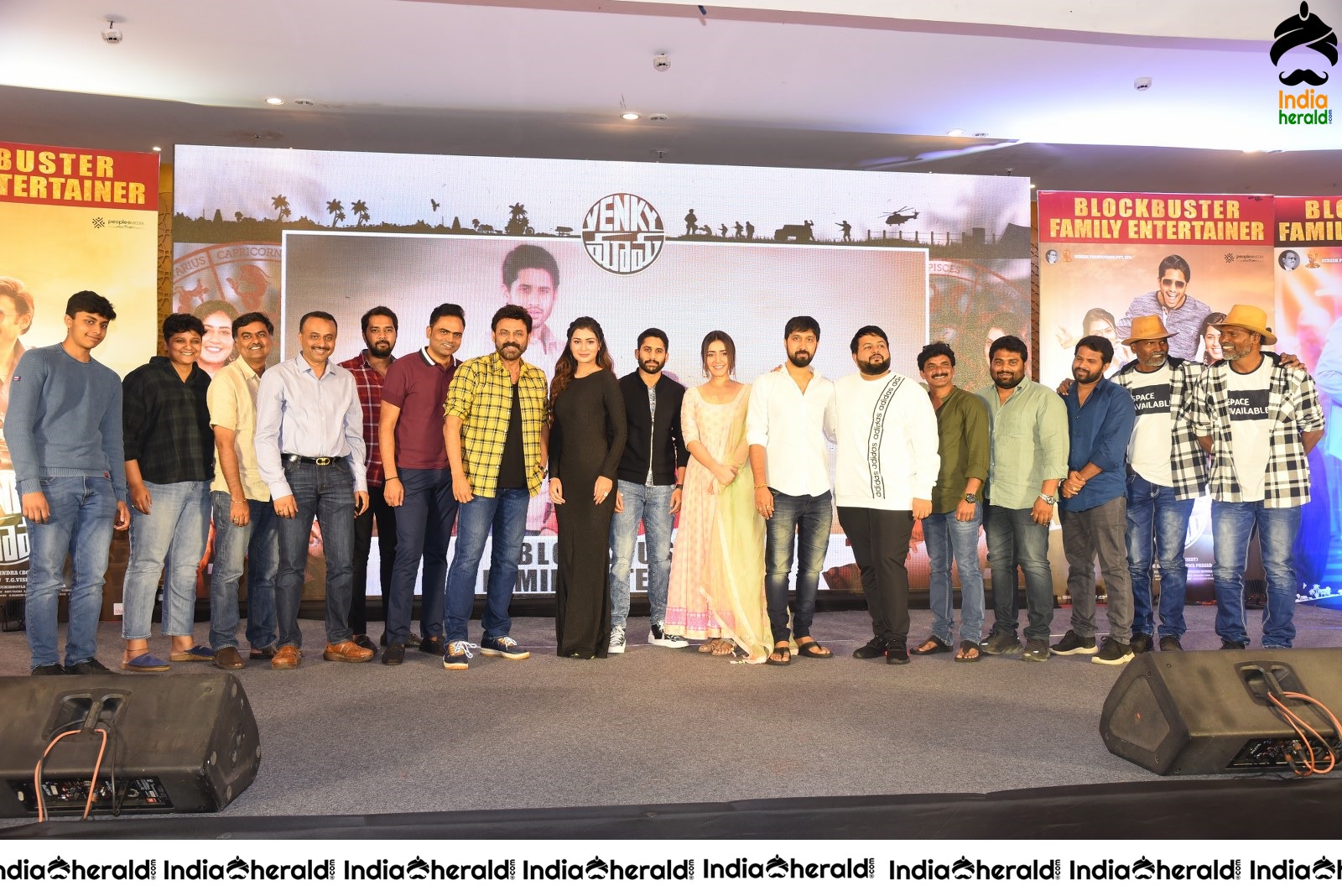 Some Unseen Emotions at Venky Mama Success Meet Event Set 3