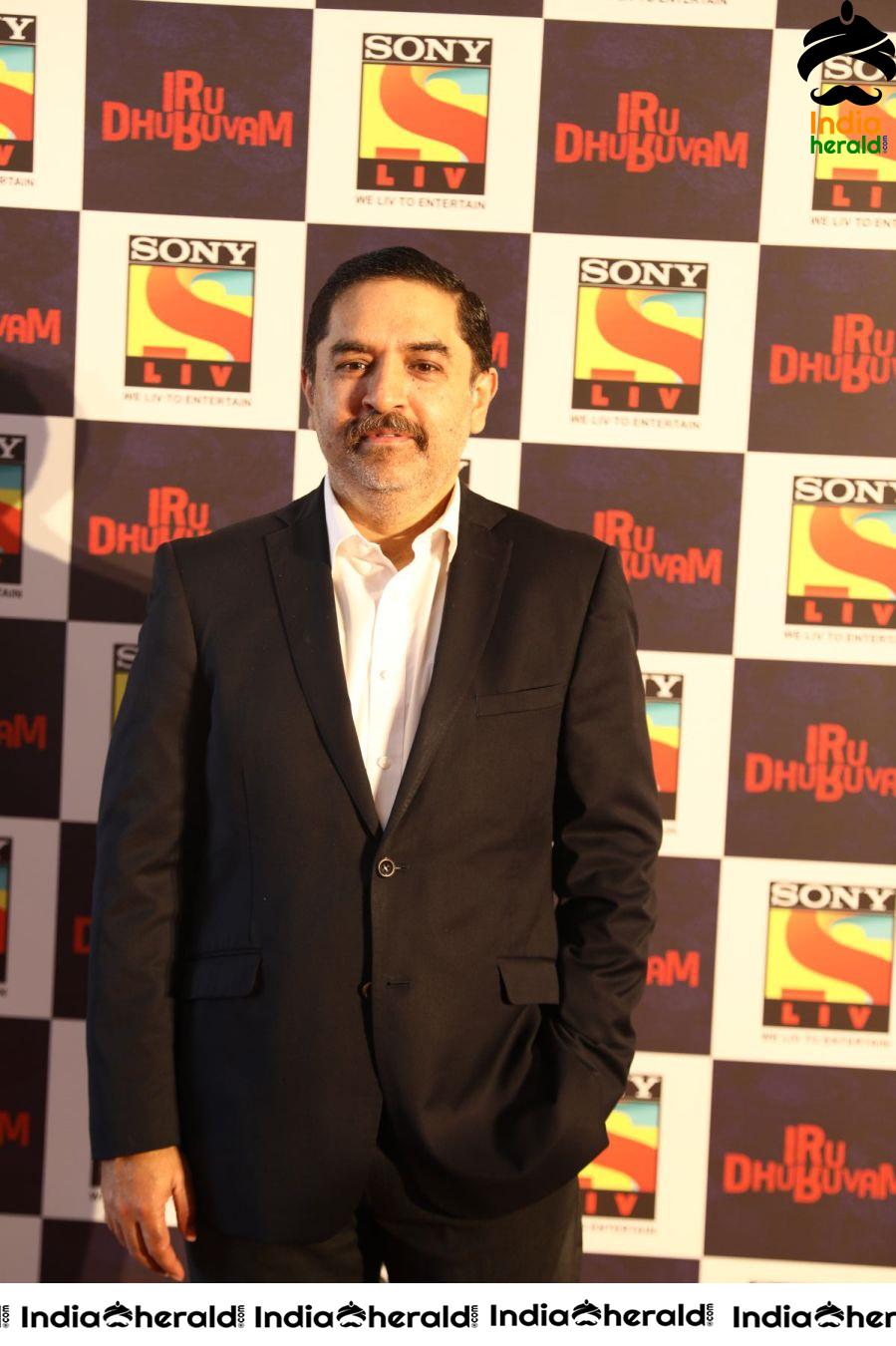 Sony LIV in Iru Dhuruvam Web Series Launch Photos Set 1