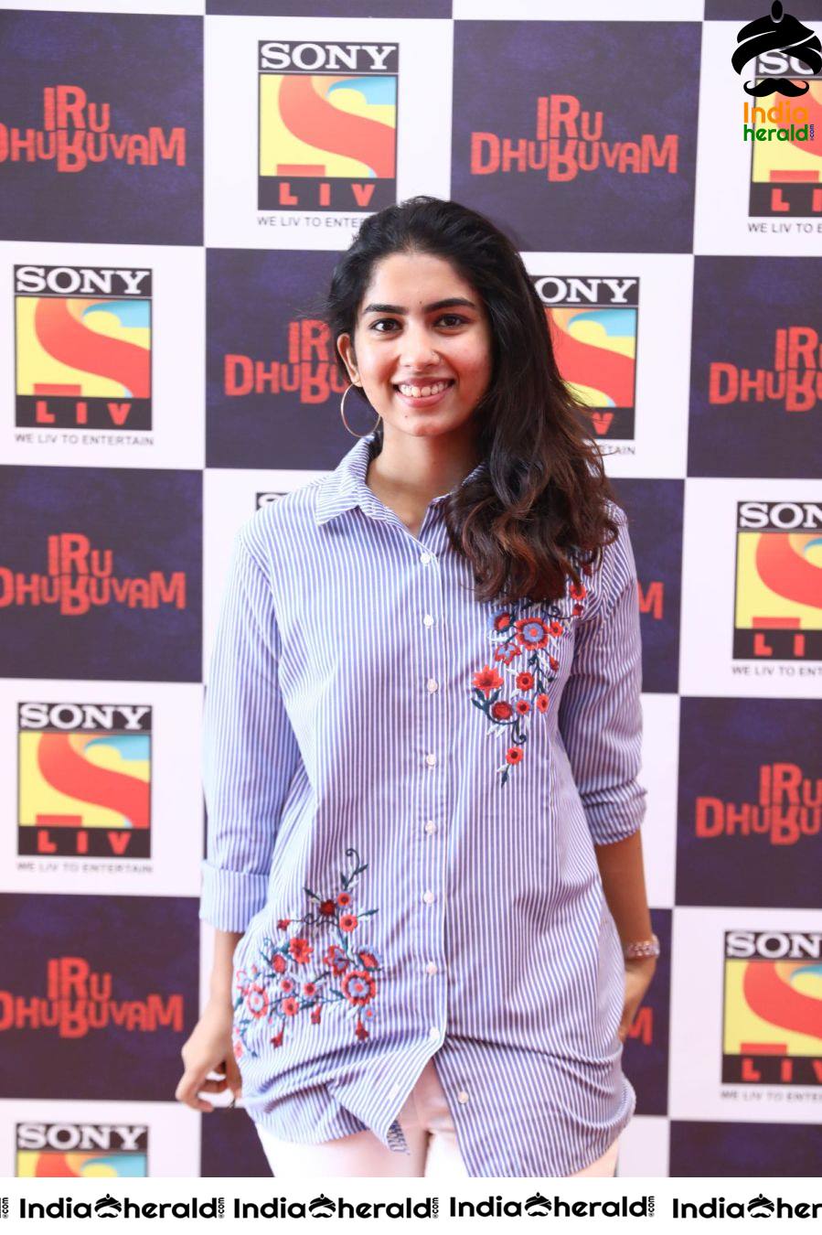 Sony LIV in Iru Dhuruvam Web Series Launch Photos Set 1