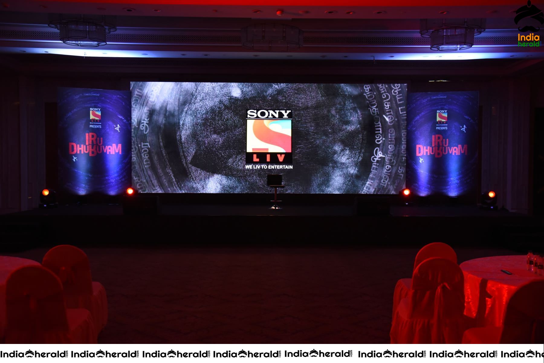 Sony LIV in Iru Dhuruvam Web Series Launch Photos Set 2