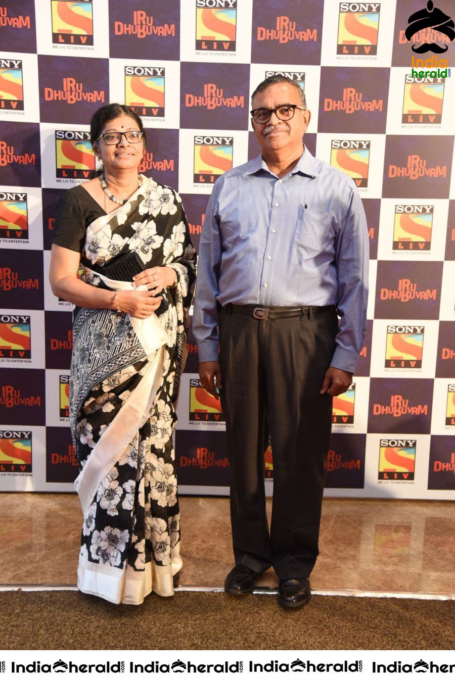 Sony LIV in Iru Dhuruvam Web Series Launch Photos Set 3