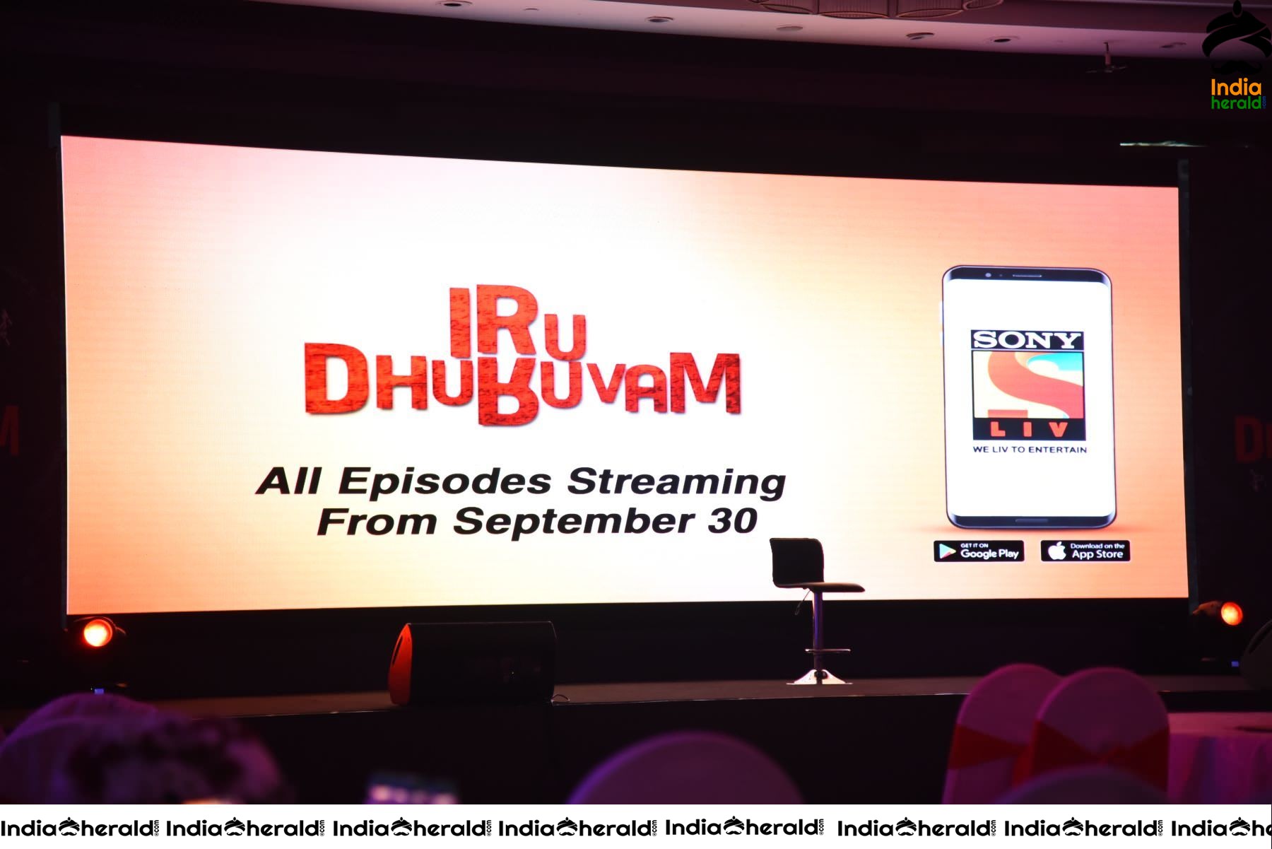 Sony LIV in Iru Dhuruvam Web Series Launch Photos Set 3