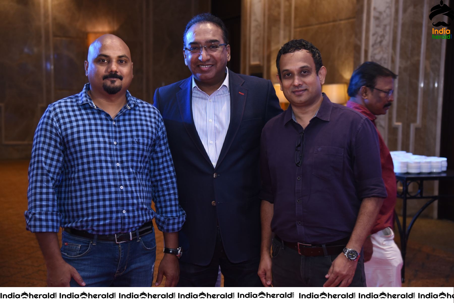 Sony LIV in Iru Dhuruvam Web Series Launch Photos Set 3