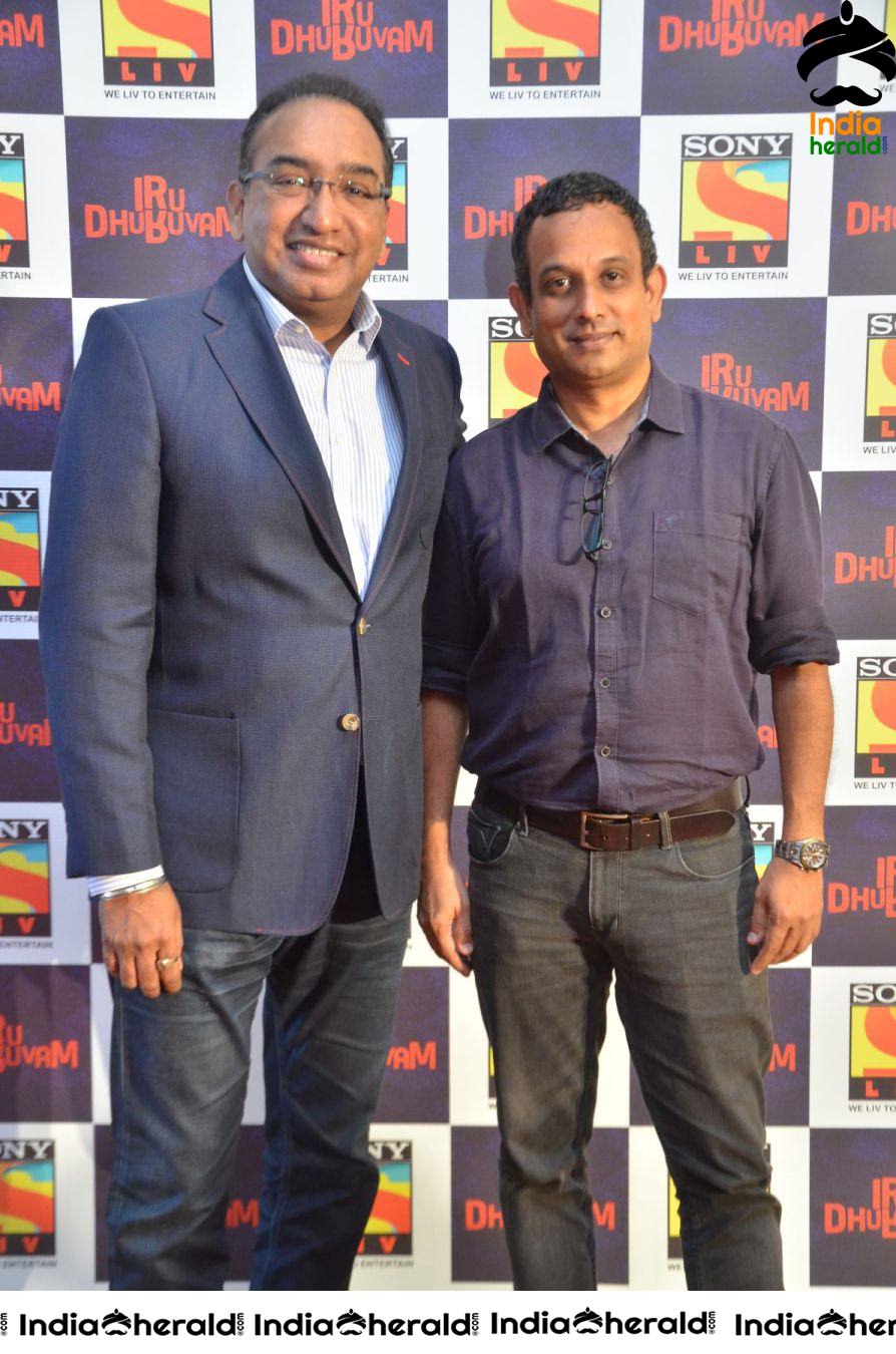 Sony LIV in Iru Dhuruvam Web Series Launch Photos Set 4