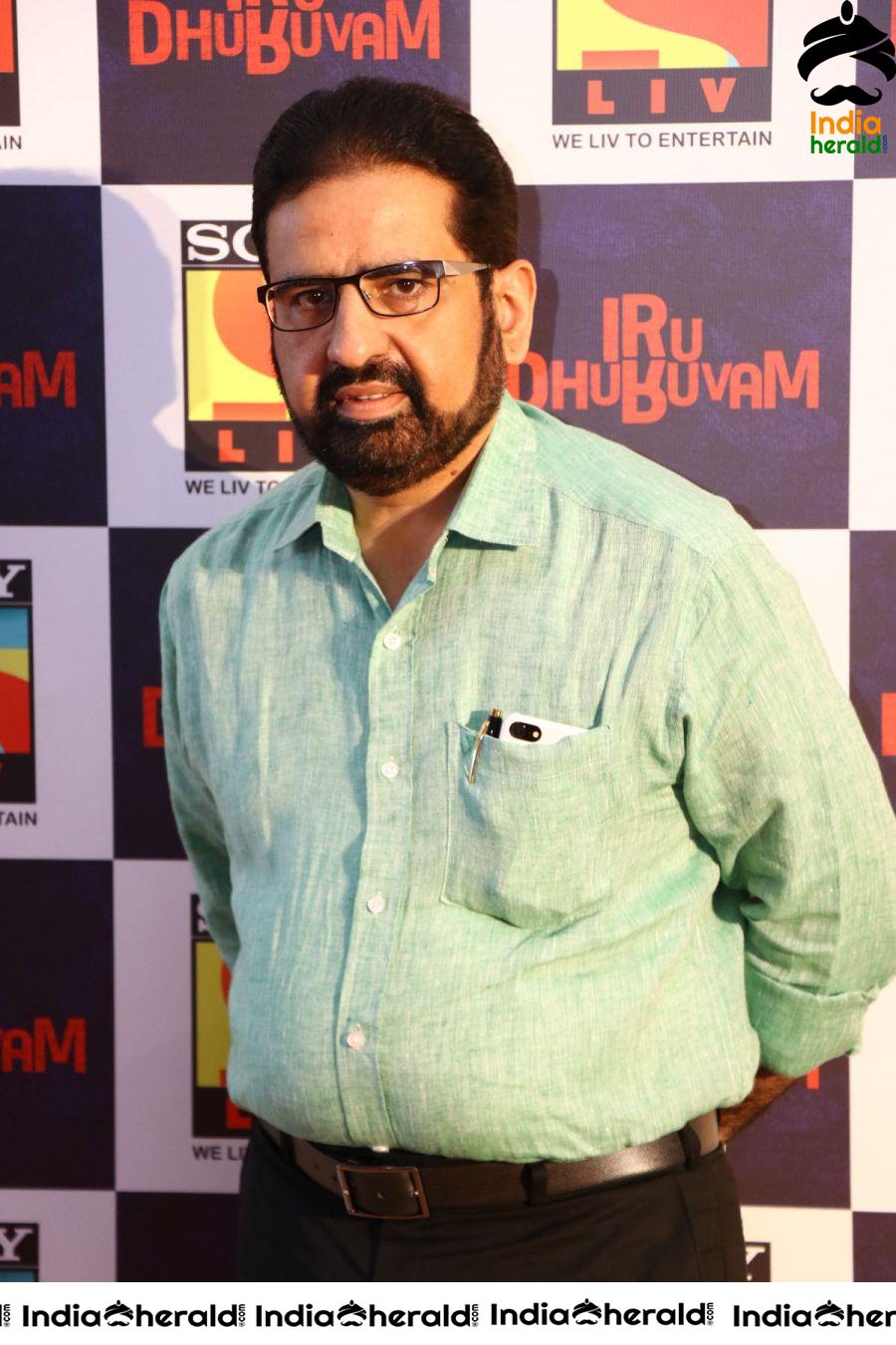 Sony LIV in Iru Dhuruvam Web Series Launch Photos Set 4