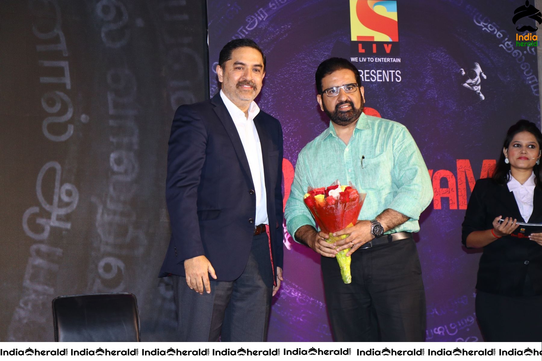 Sony LIV in Iru Dhuruvam Web Series Launch Photos Set 5