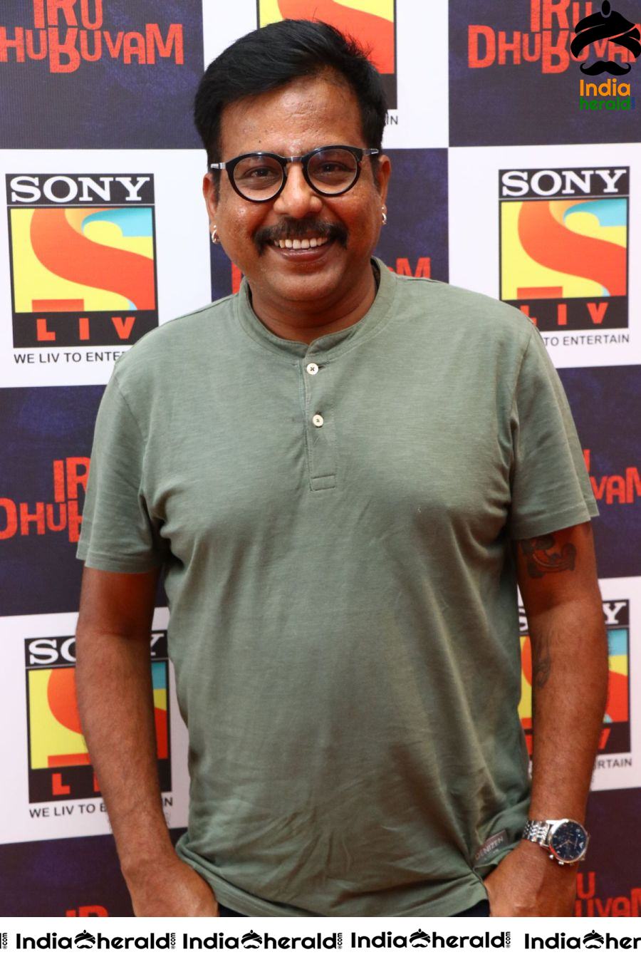 Sony LIV in Iru Dhuruvam Web Series Launch Photos Set 5