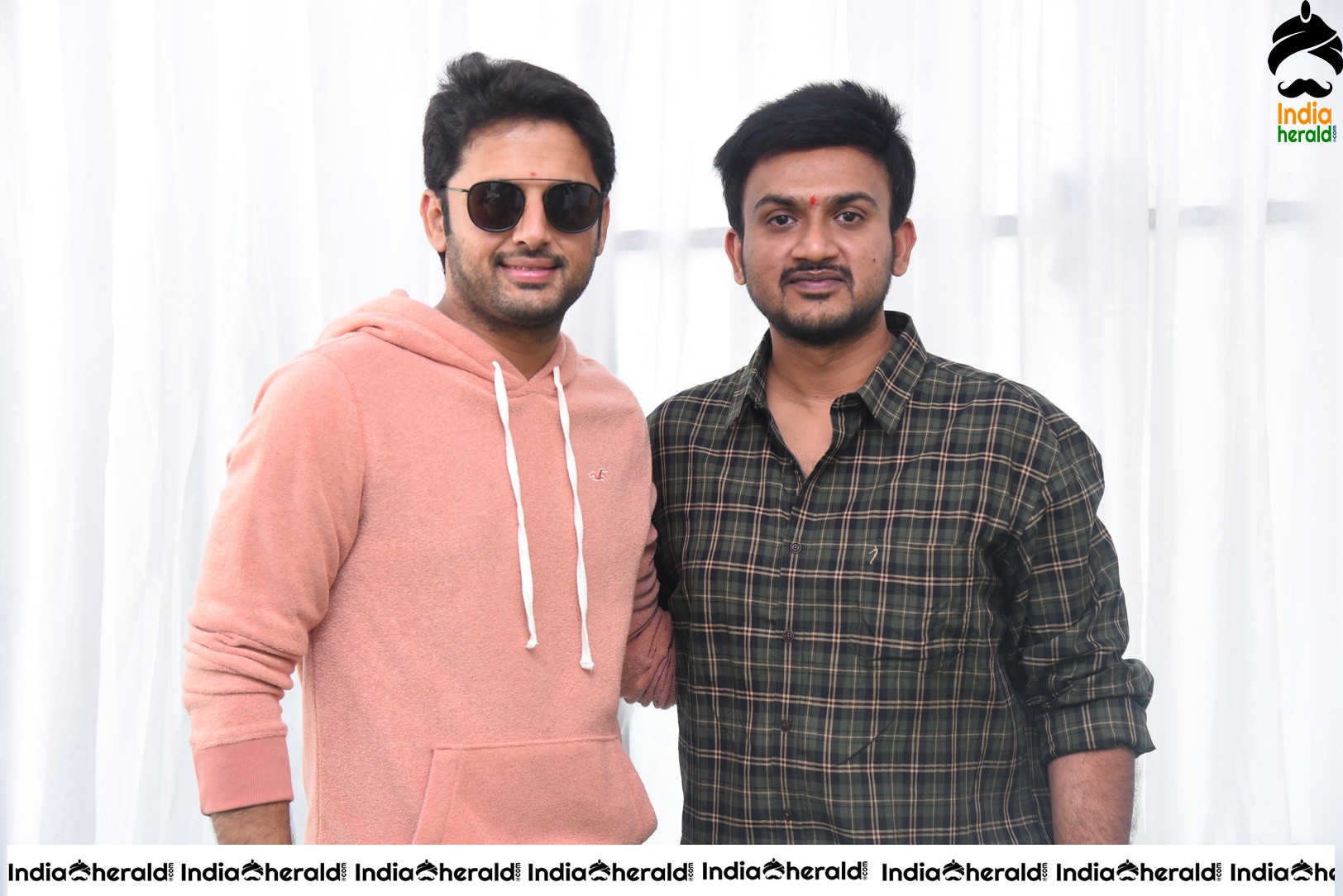 Sresth Films Banner where Nithiin teams up with Merlapaka Gandhi Pooja Stills Set 3