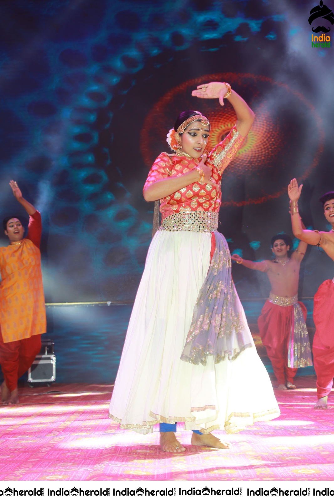 Stage Performance during Sarileru Neekevvaru Event Set 2