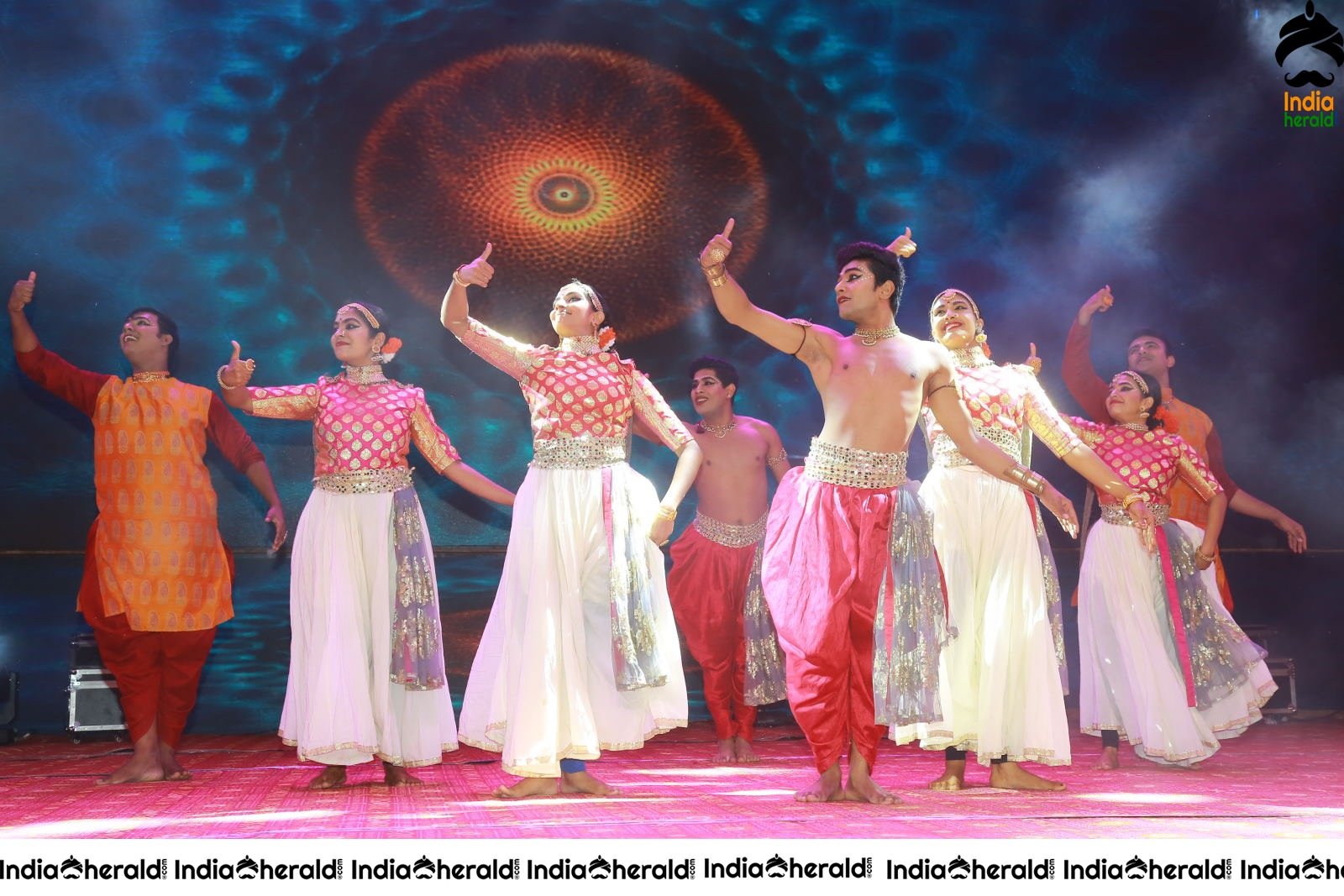 Stage Performance during Sarileru Neekevvaru Event Set 2