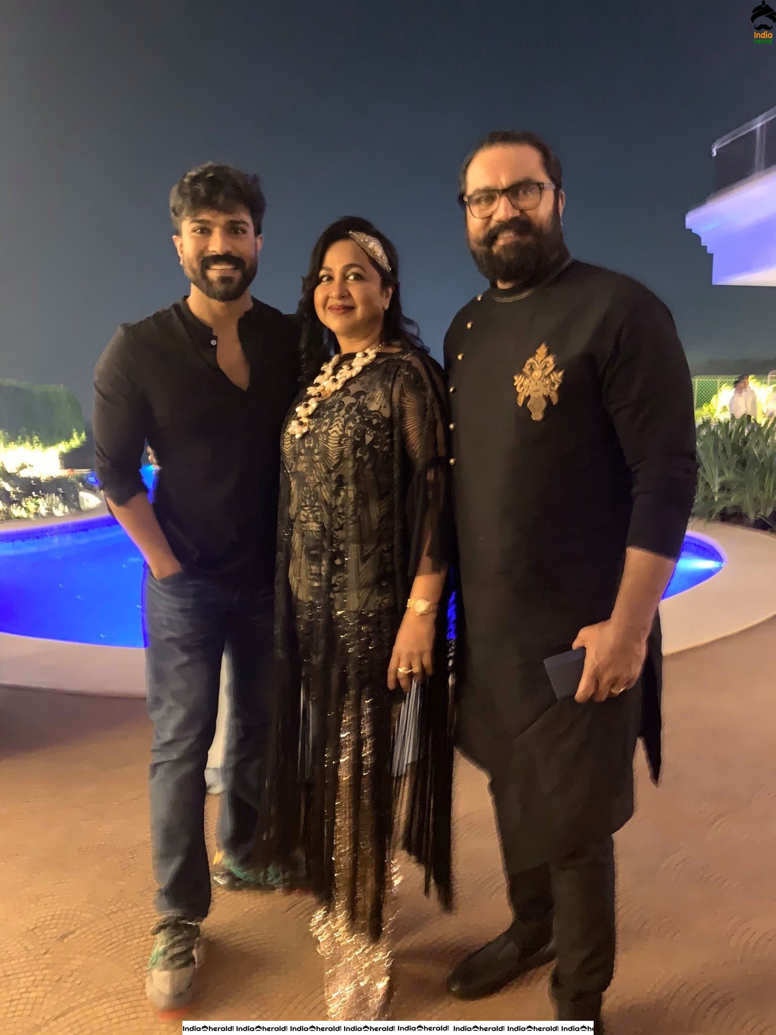 Stars having a gala time at the 80s reunion hosted by Megastar Chiranjeevi