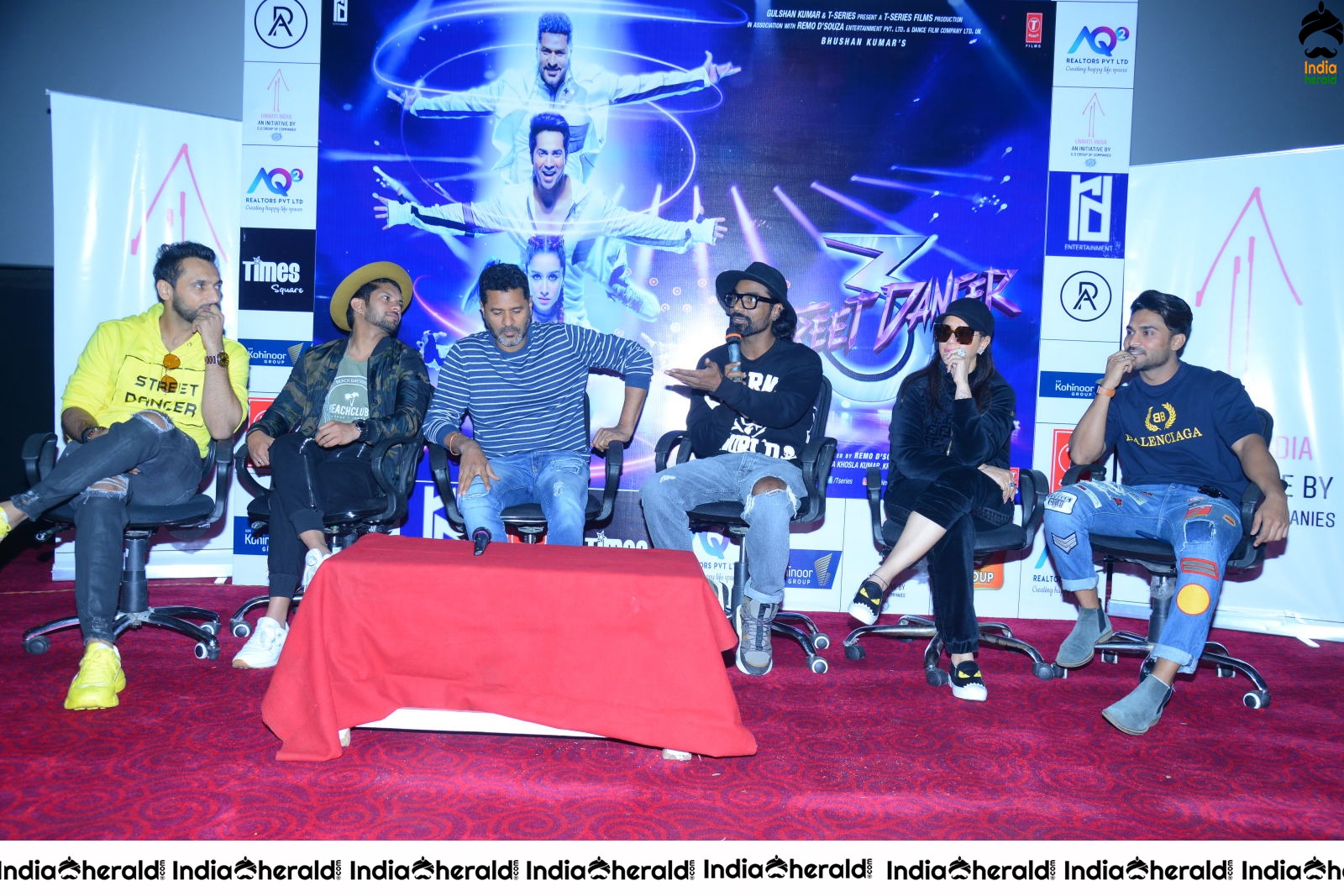 Street Dancer Movie Press Meet Stills Set 4