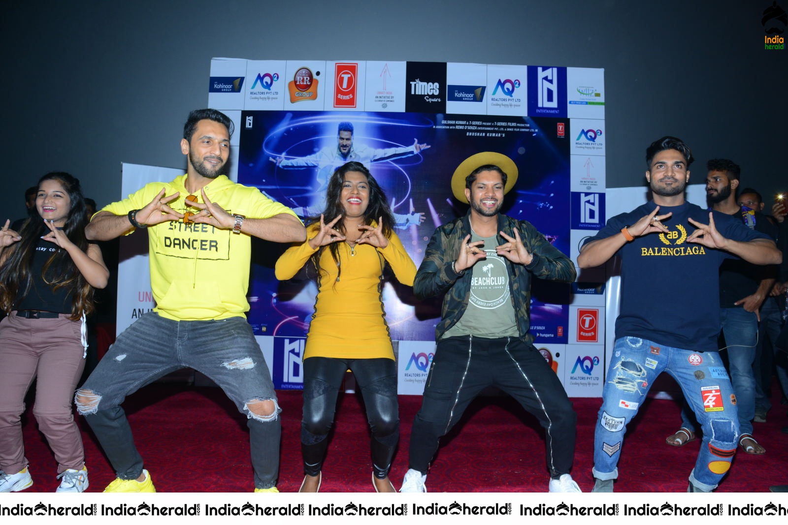Street Dancer Movie Press Meet Stills Set 5