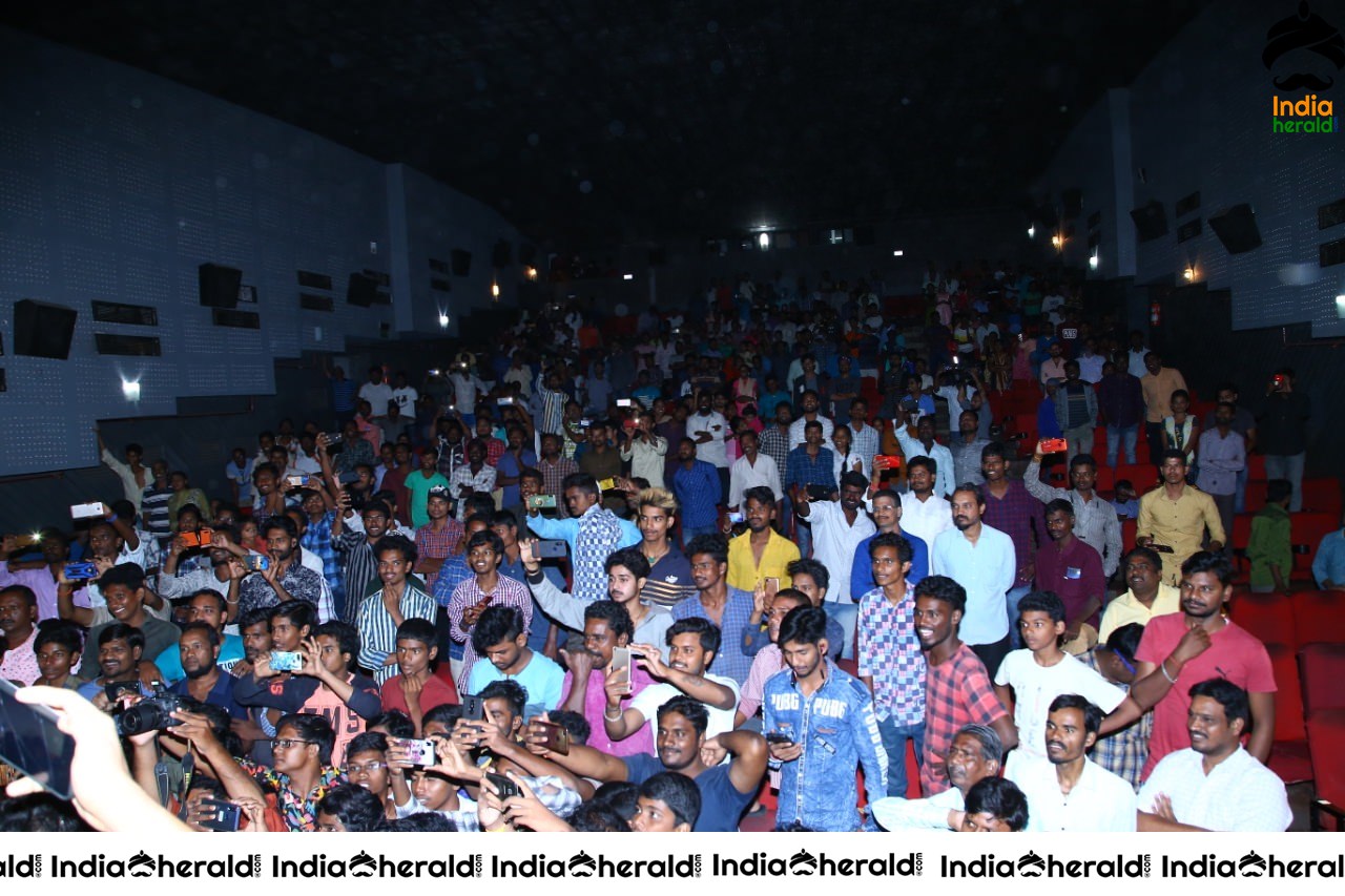 Success Tour Pics of Raju Gari Gadhi3 in Telangana