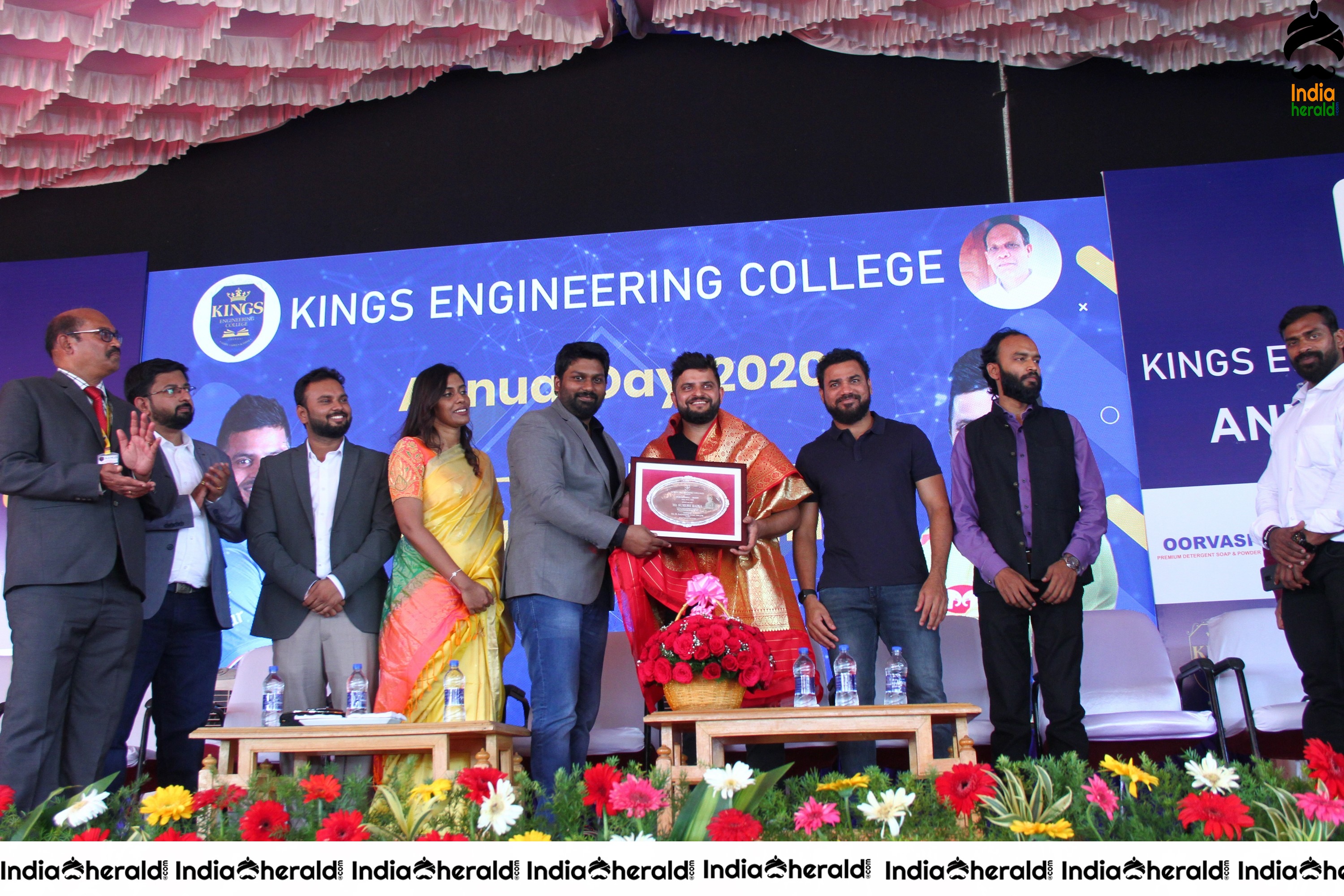 Suresh Raina inaugurates Kings Cricket Academy in Chennai