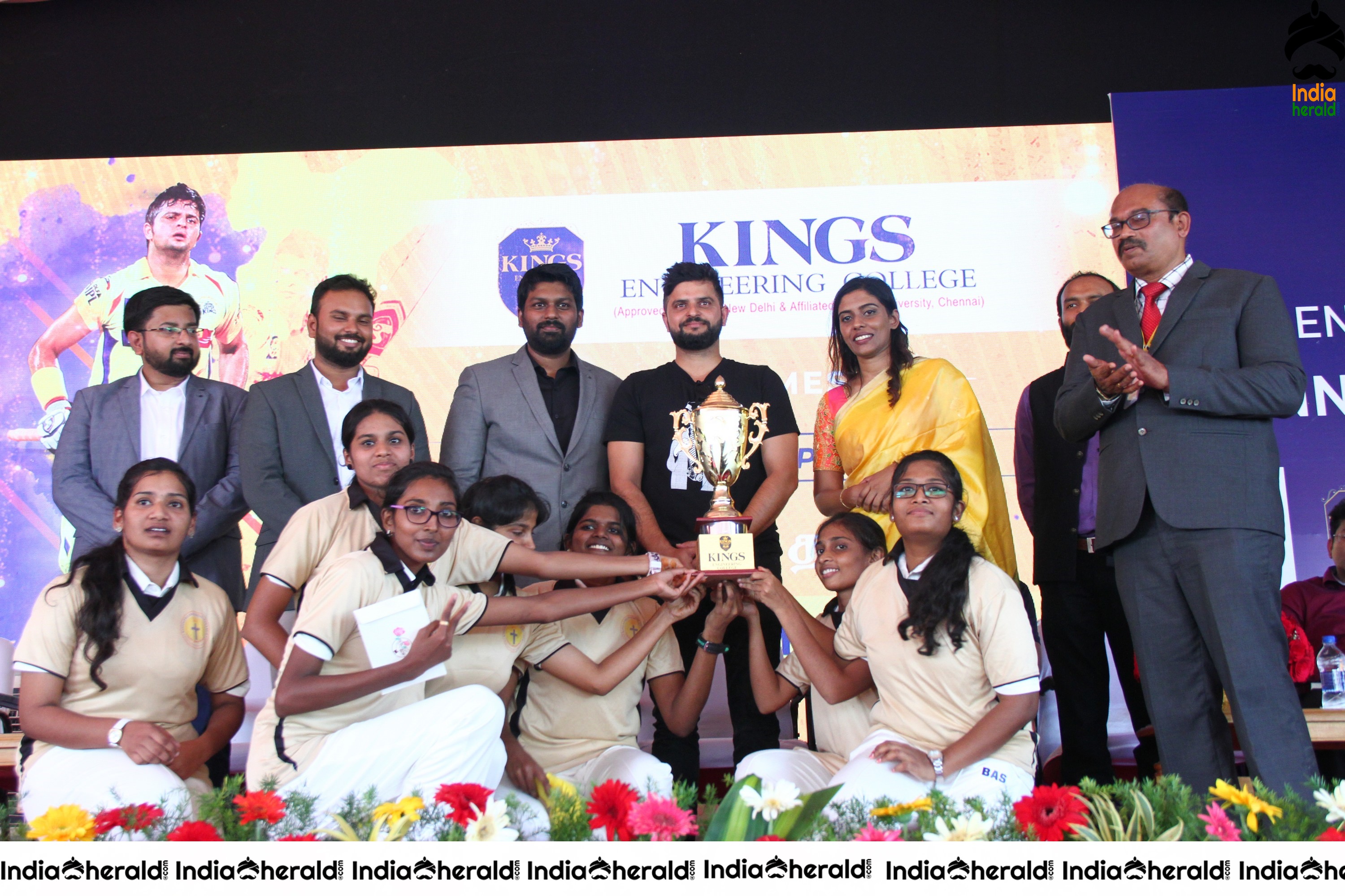 Suresh Raina inaugurates Kings Cricket Academy in Chennai