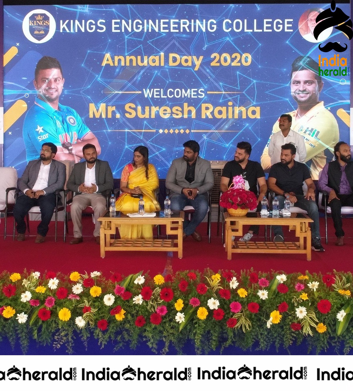 Suresh Raina inaugurates Kings Cricket Academy in Chennai