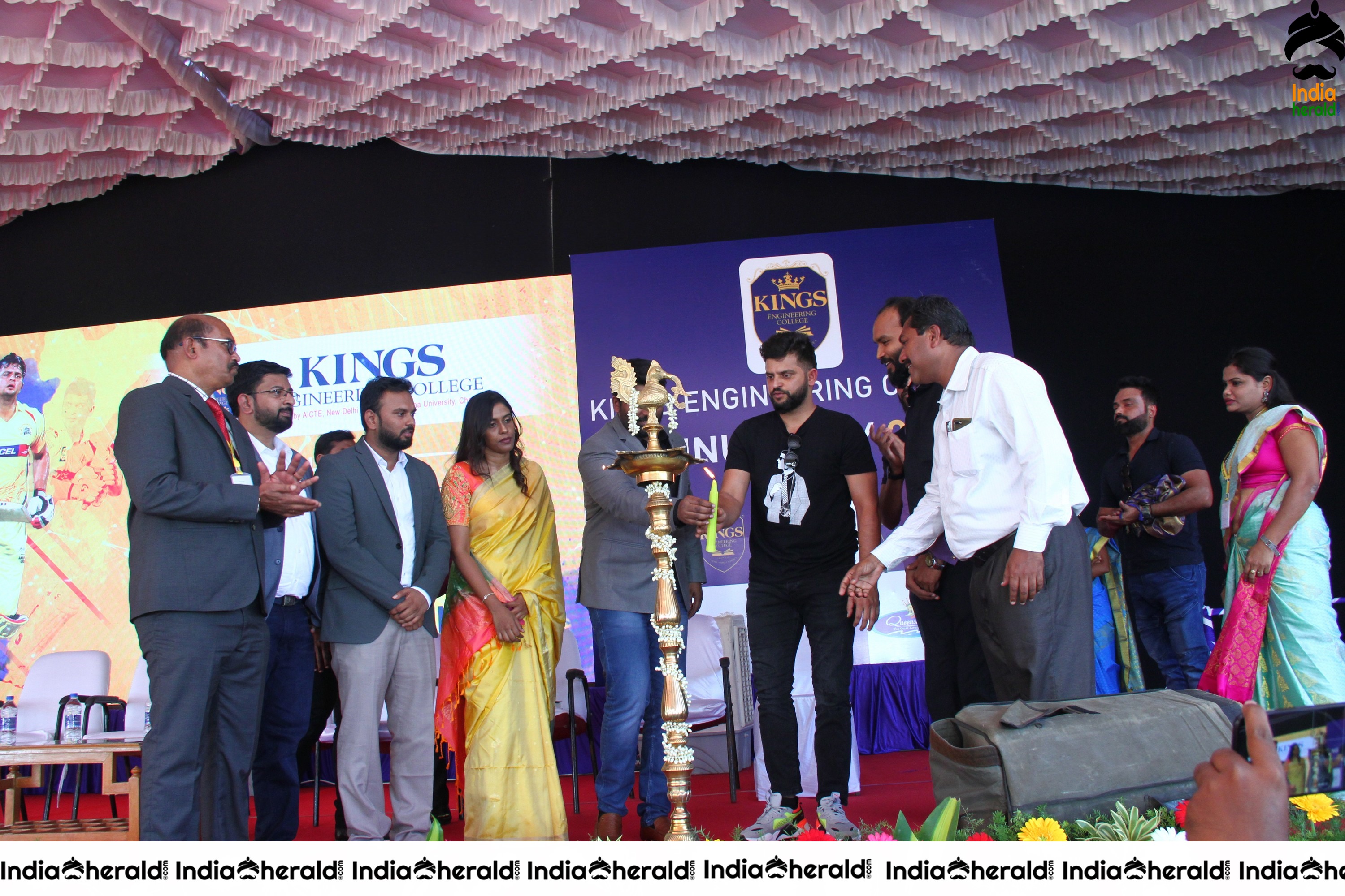 Suresh Raina inaugurates Kings Cricket Academy in Chennai