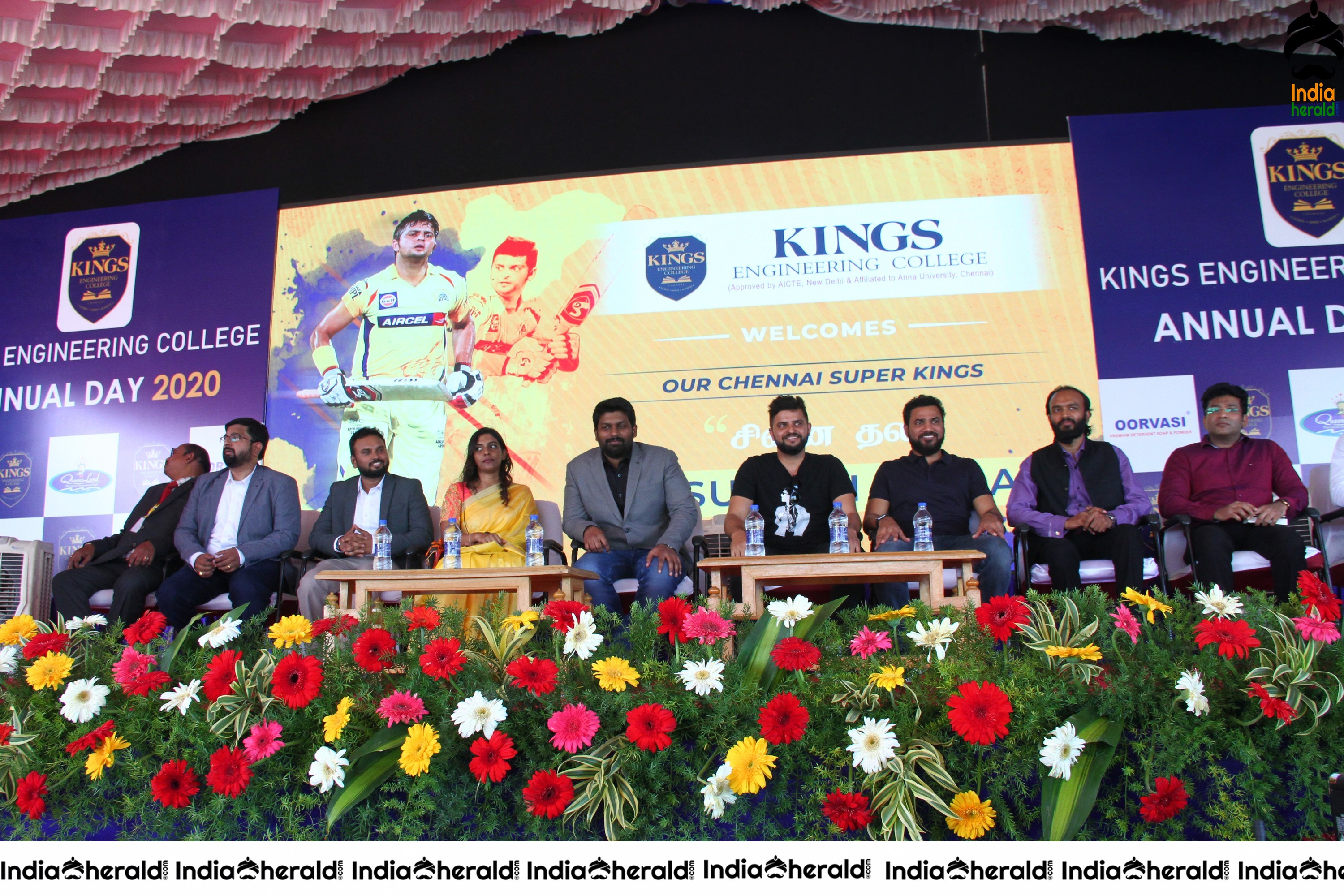 Suresh Raina inaugurates Kings Cricket Academy in Chennai