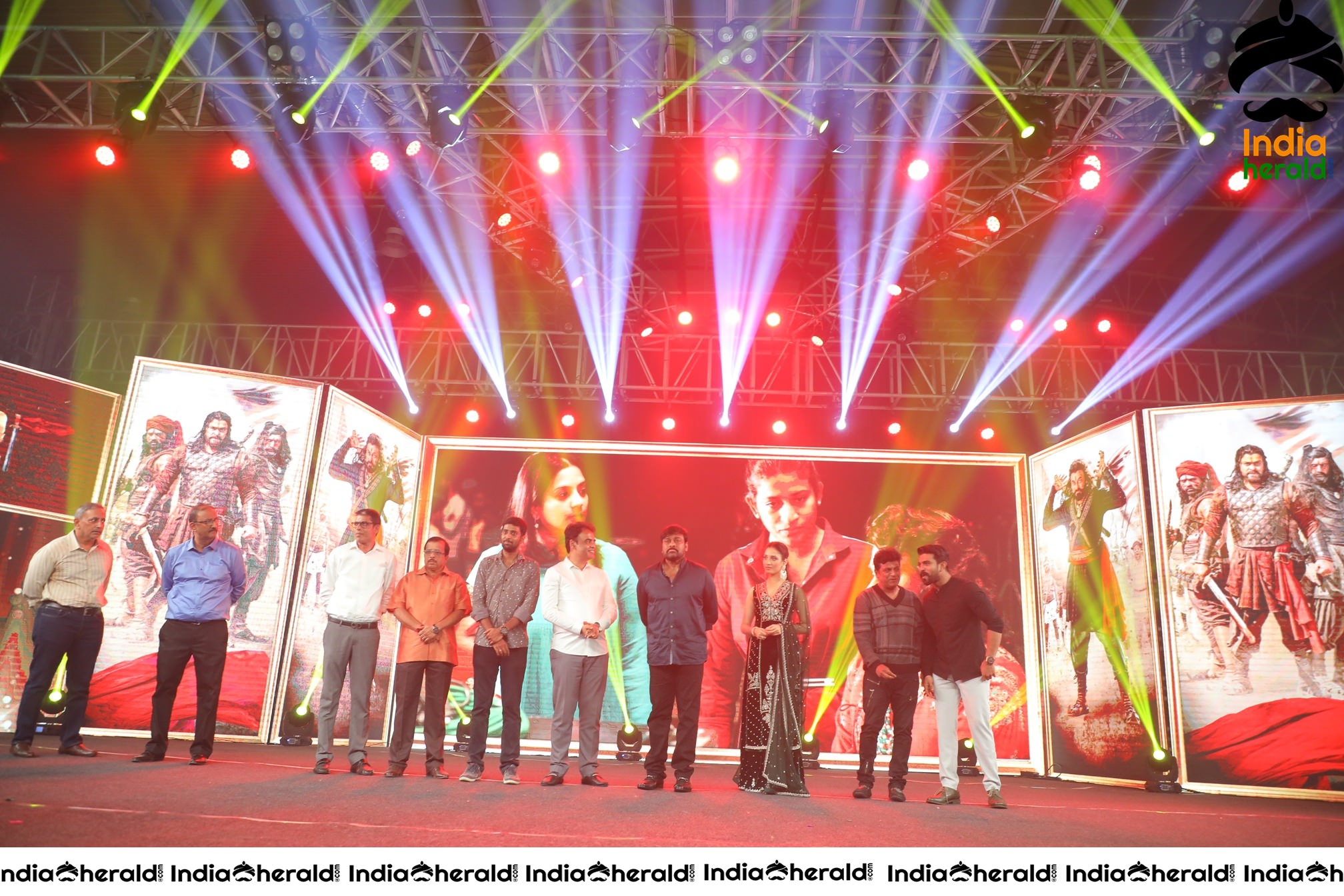 Sye Raa Pre Release Event at Bengaluru Set 1