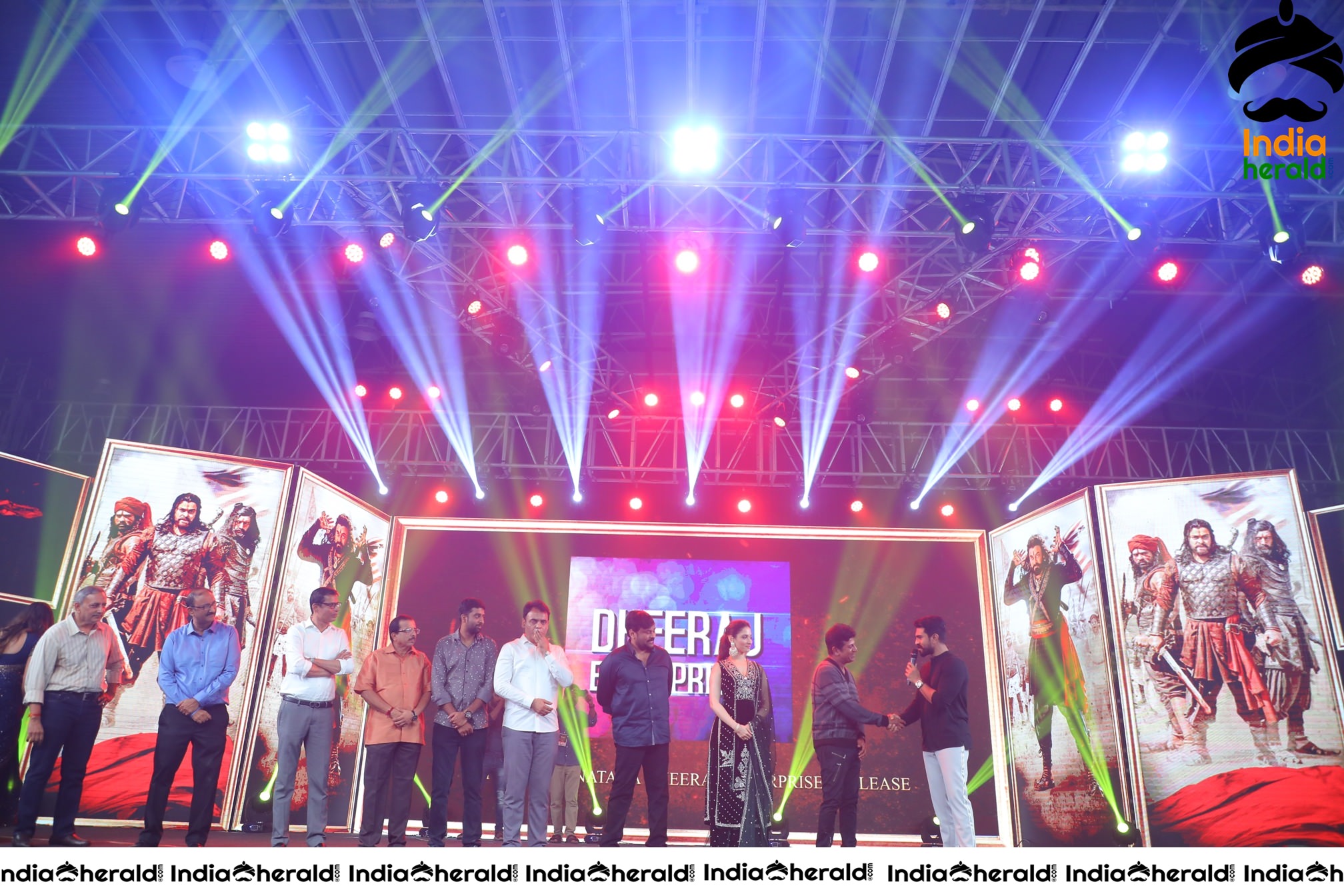 Sye Raa Pre Release Event at Bengaluru Set 1
