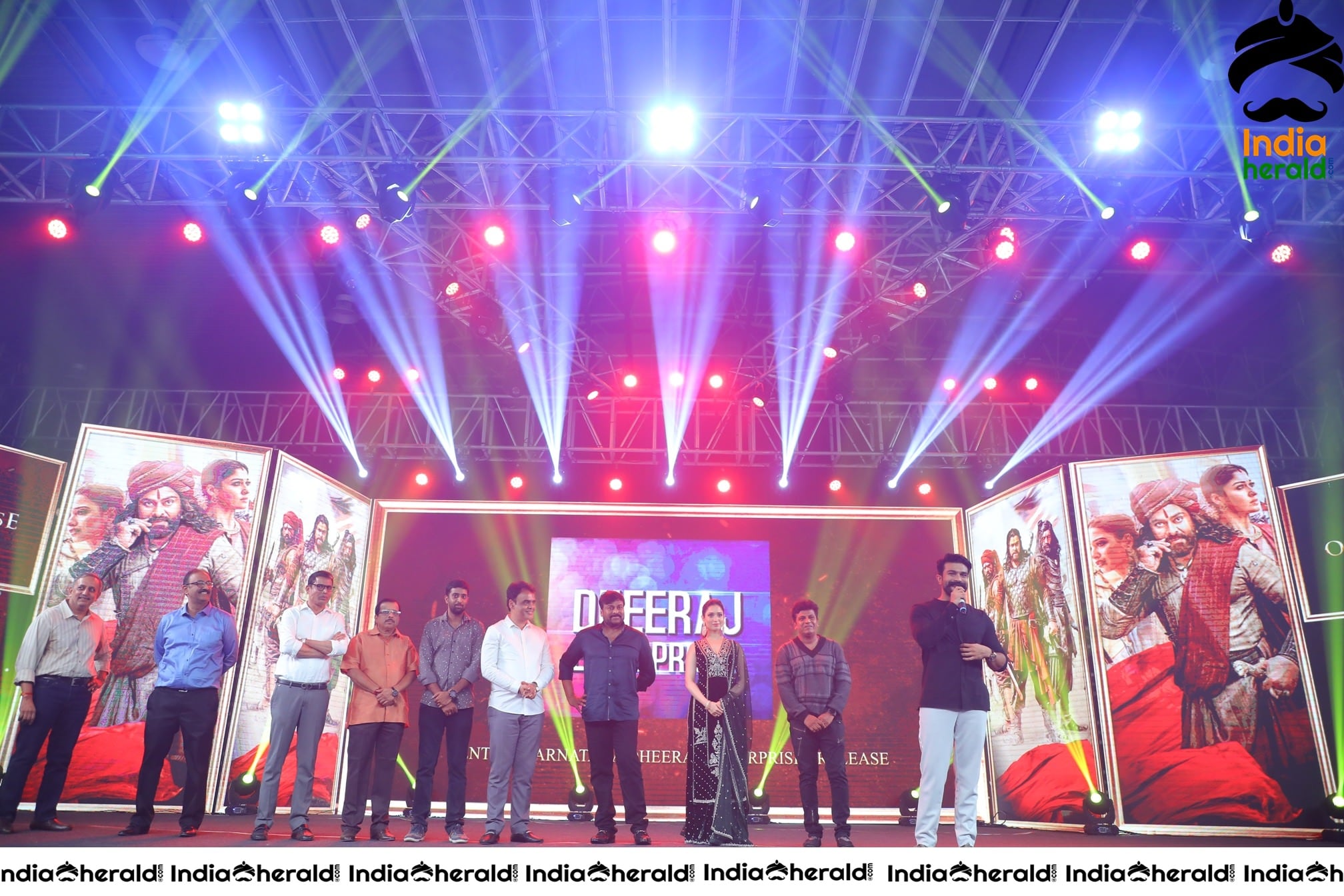 Sye Raa Pre Release Event at Bengaluru Set 1