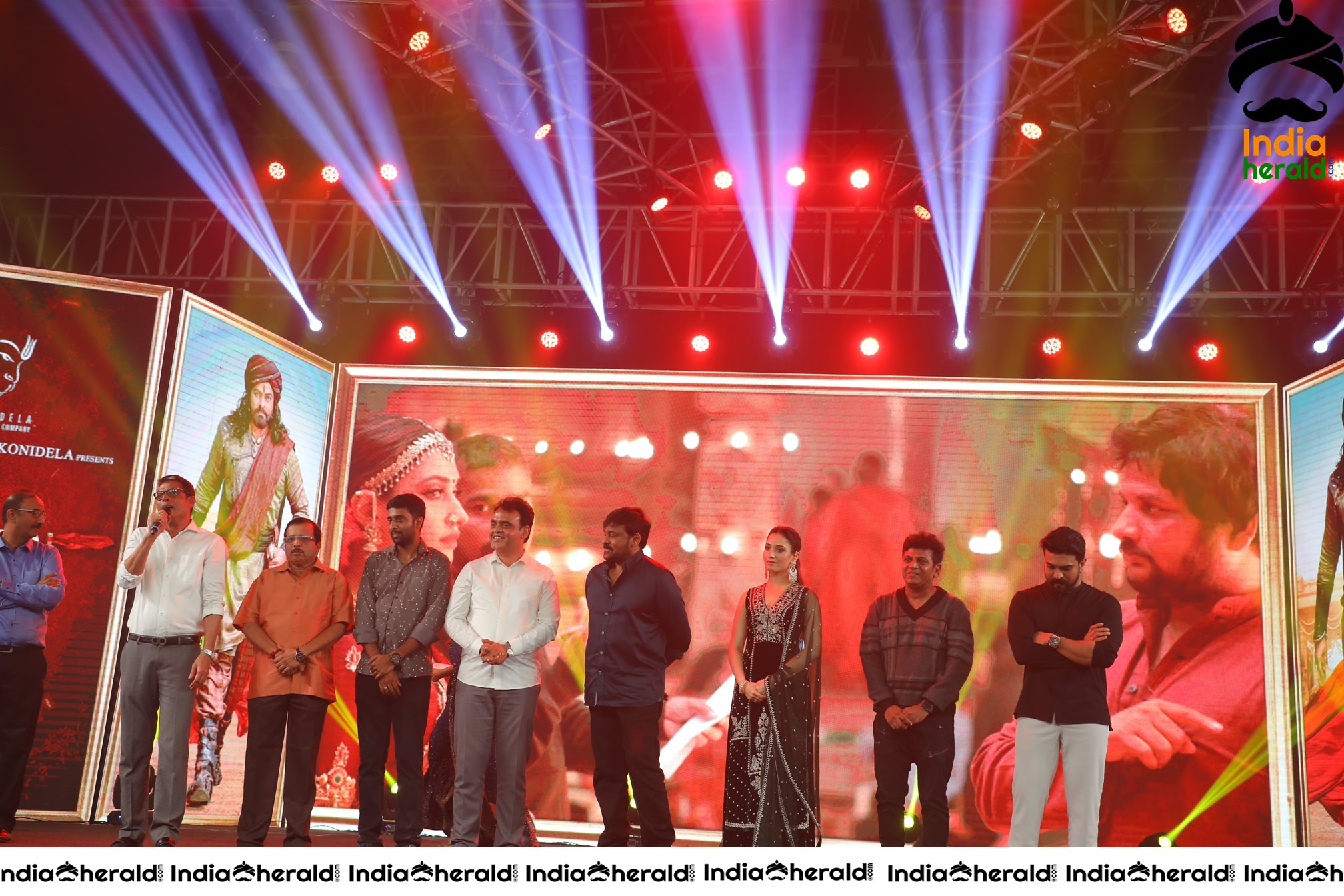 Sye Raa Pre Release Event at Bengaluru Set 1