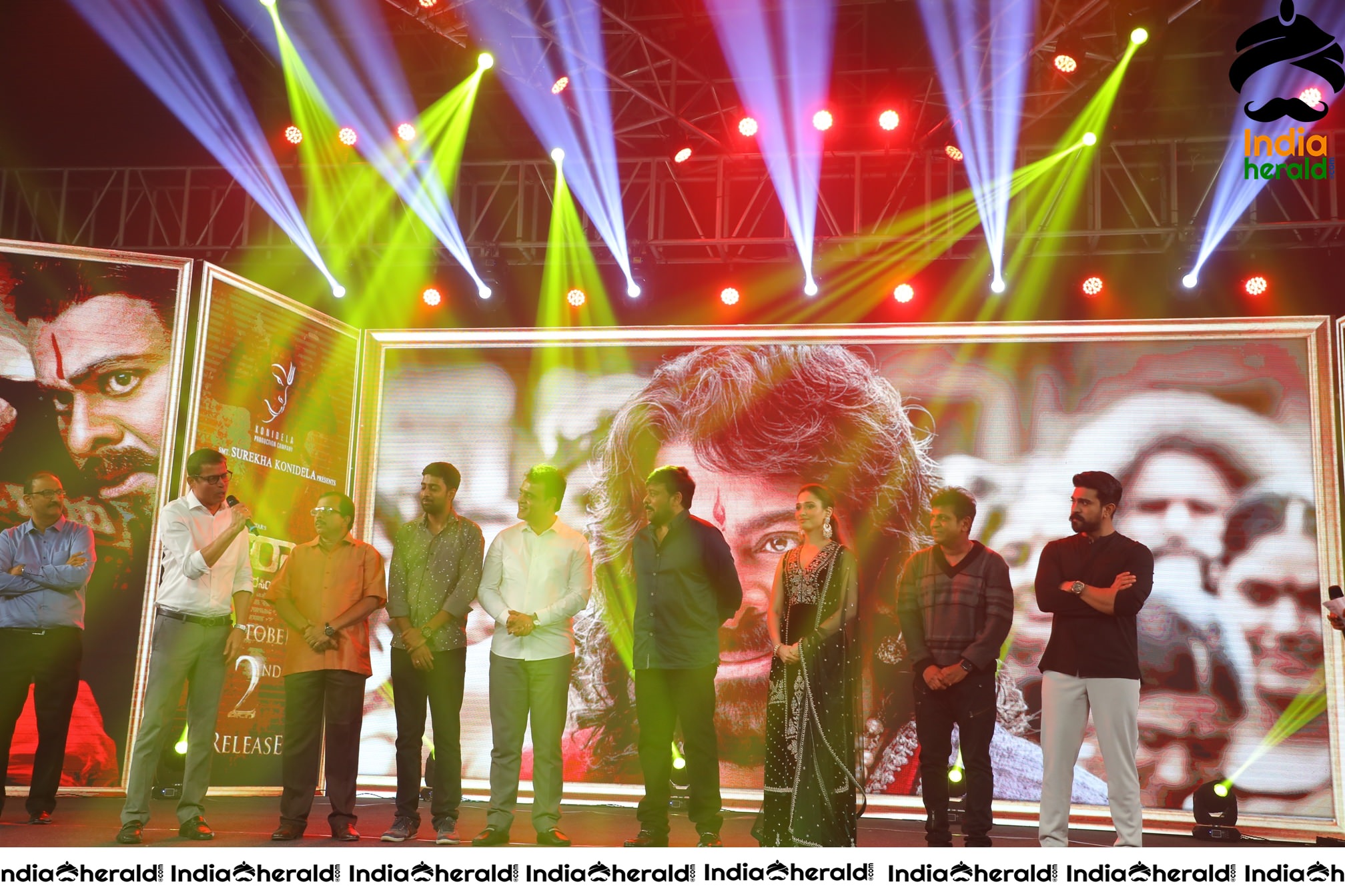 Sye Raa Pre Release Event at Bengaluru Set 1