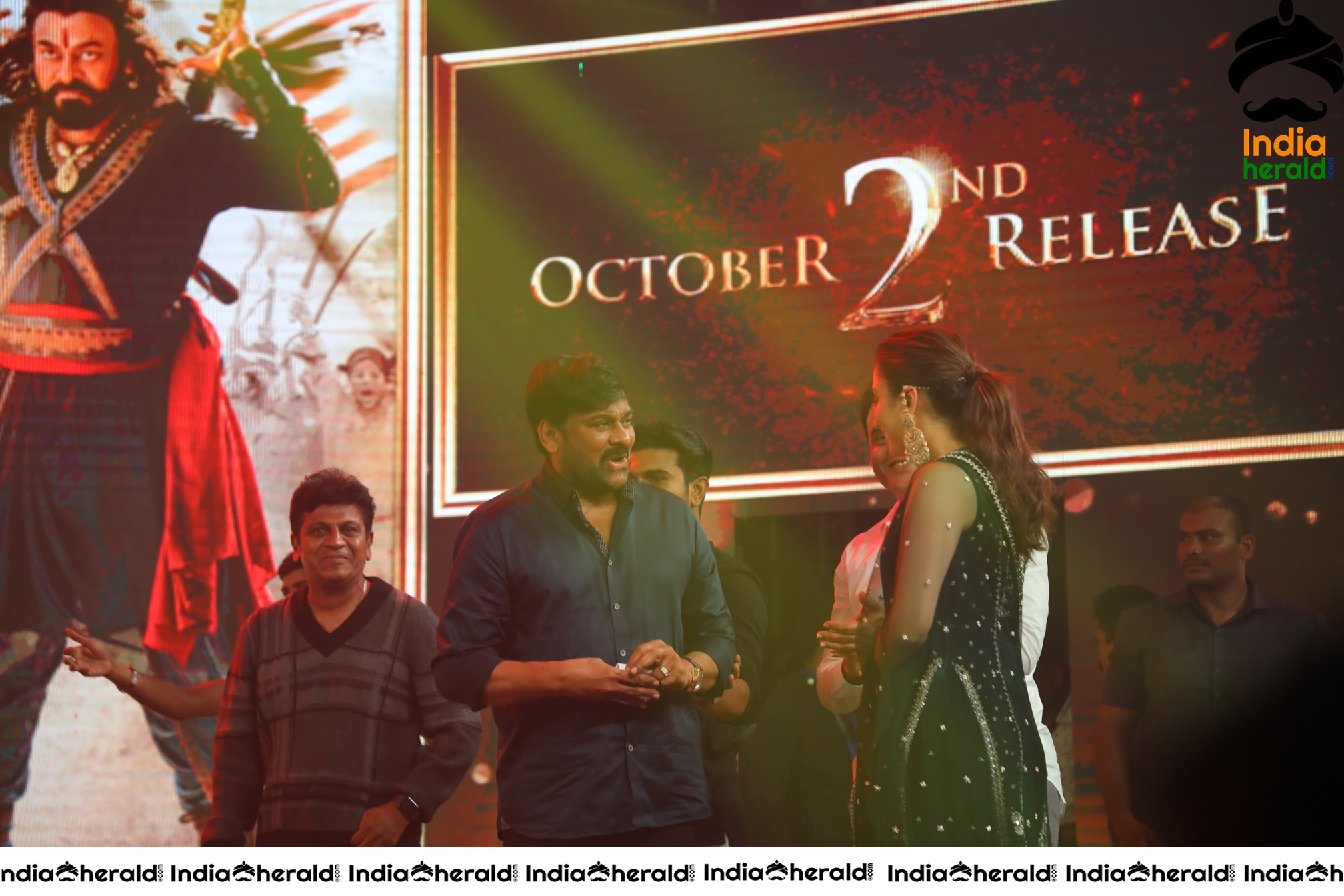 Sye Raa Pre Release Event at Bengaluru Set 1