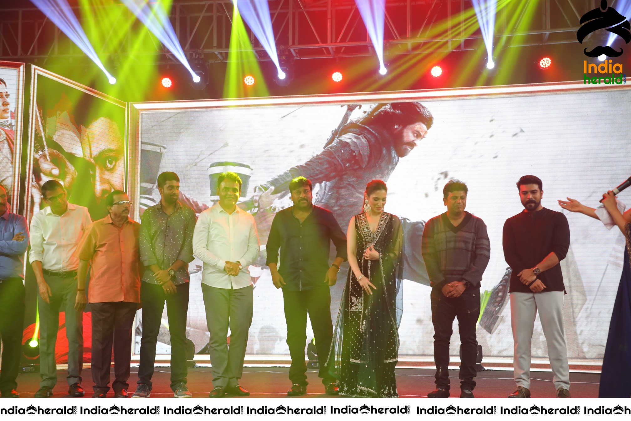 Sye Raa Pre Release Event at Bengaluru Set 1