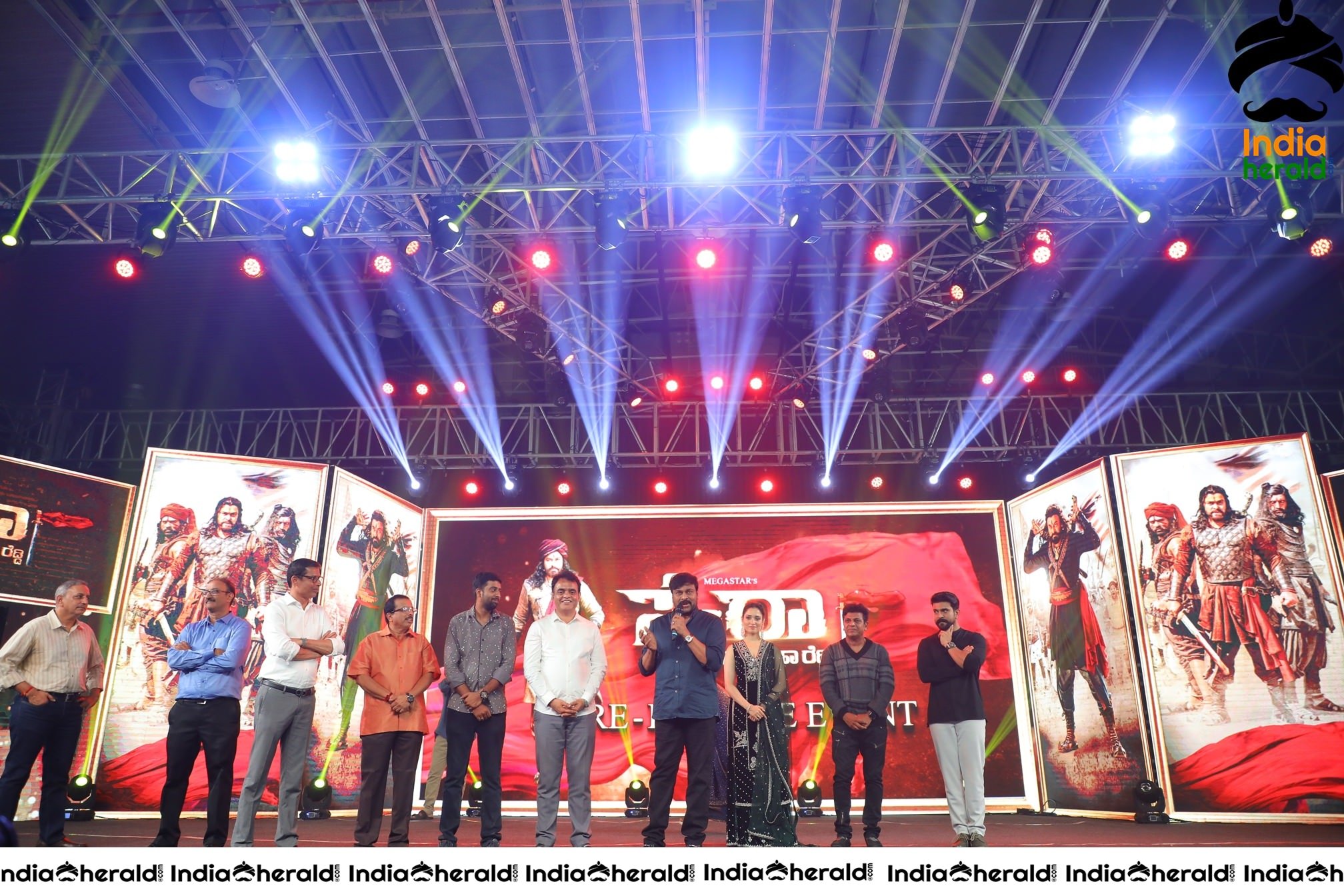 Sye Raa Pre Release Event at Bengaluru Set 3