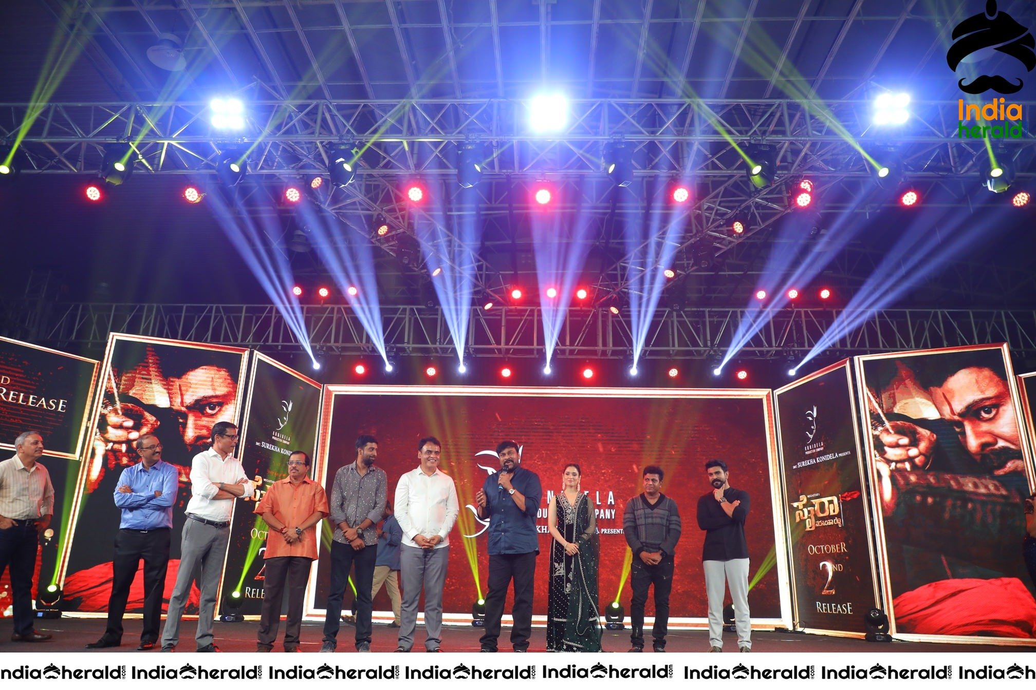 Sye Raa Pre Release Event at Bengaluru Set 3