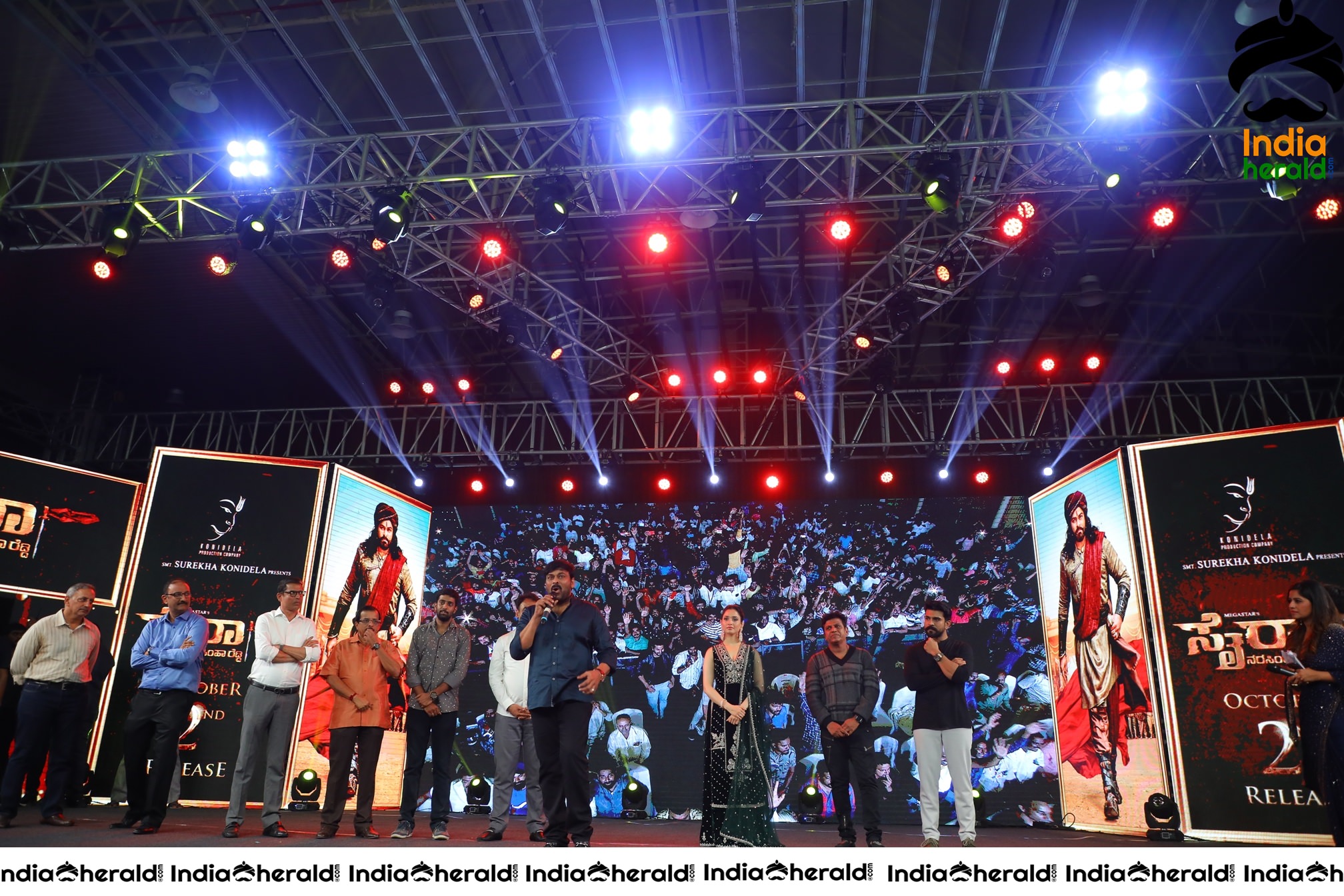 Sye Raa Pre Release Event at Bengaluru Set 4