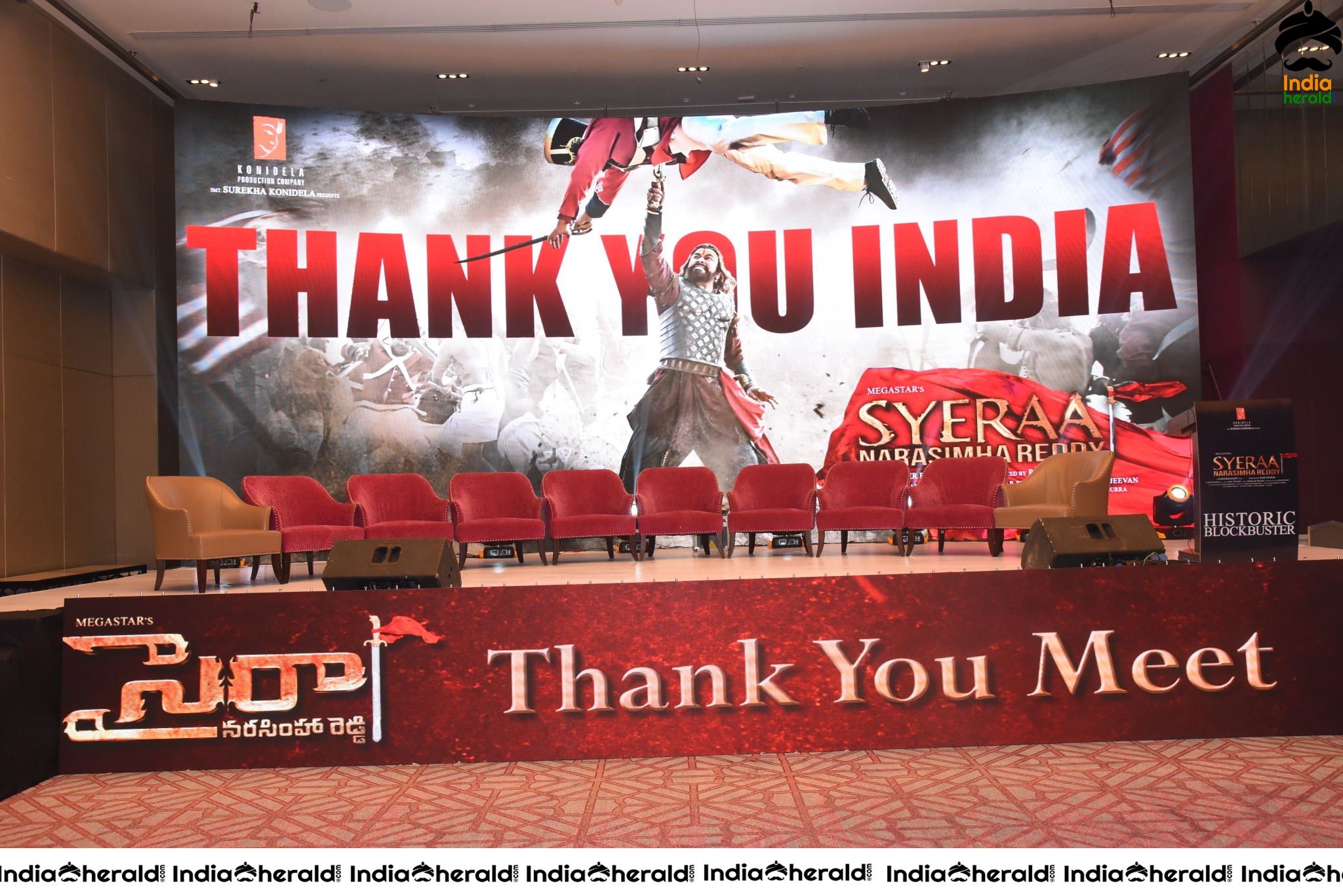 Sye Raa Thank You Meet Set 4