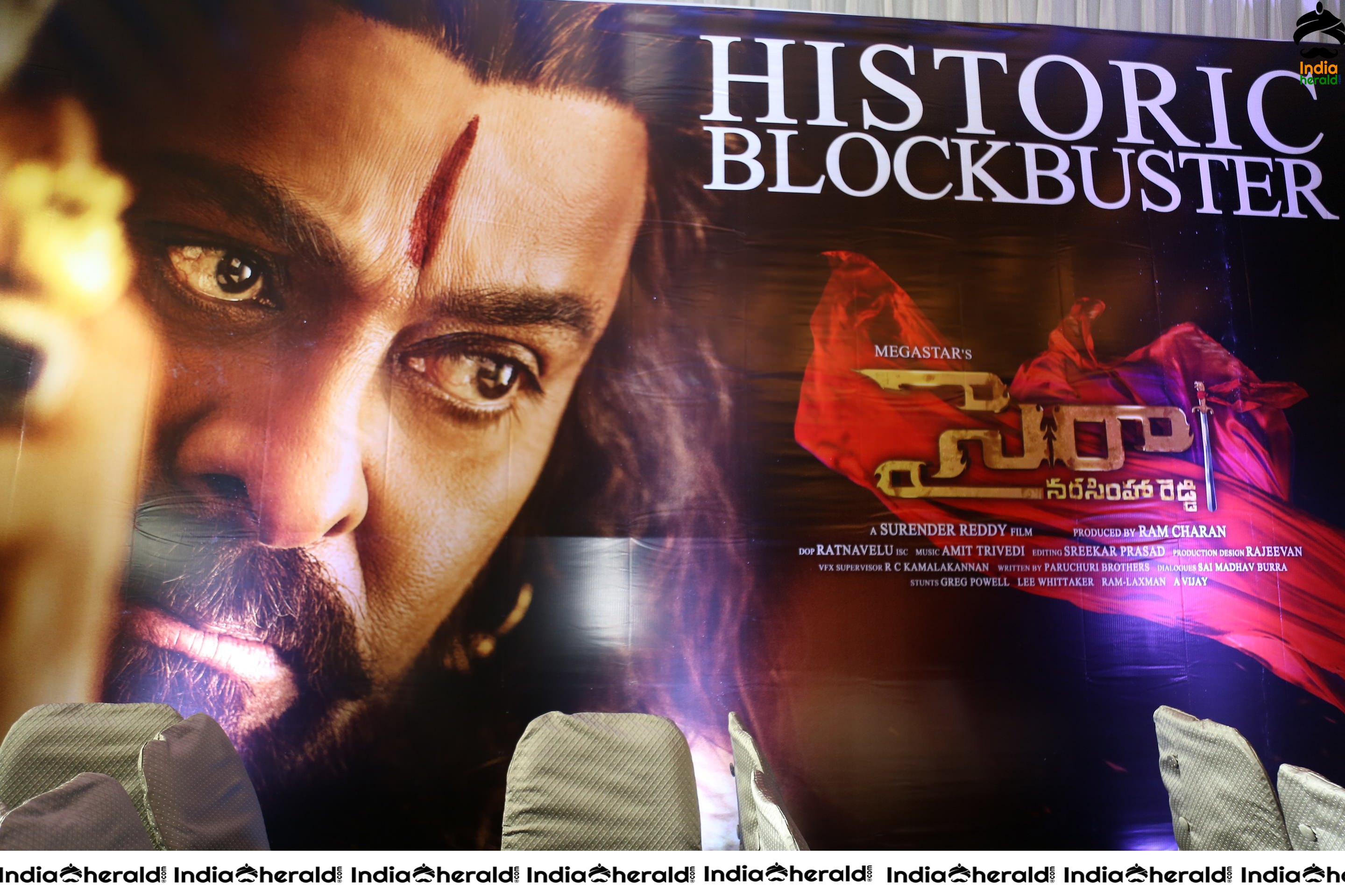 T Subbirami Teddy Felicitates Sye Raa Team And Hails Chiranjeevi Set 1