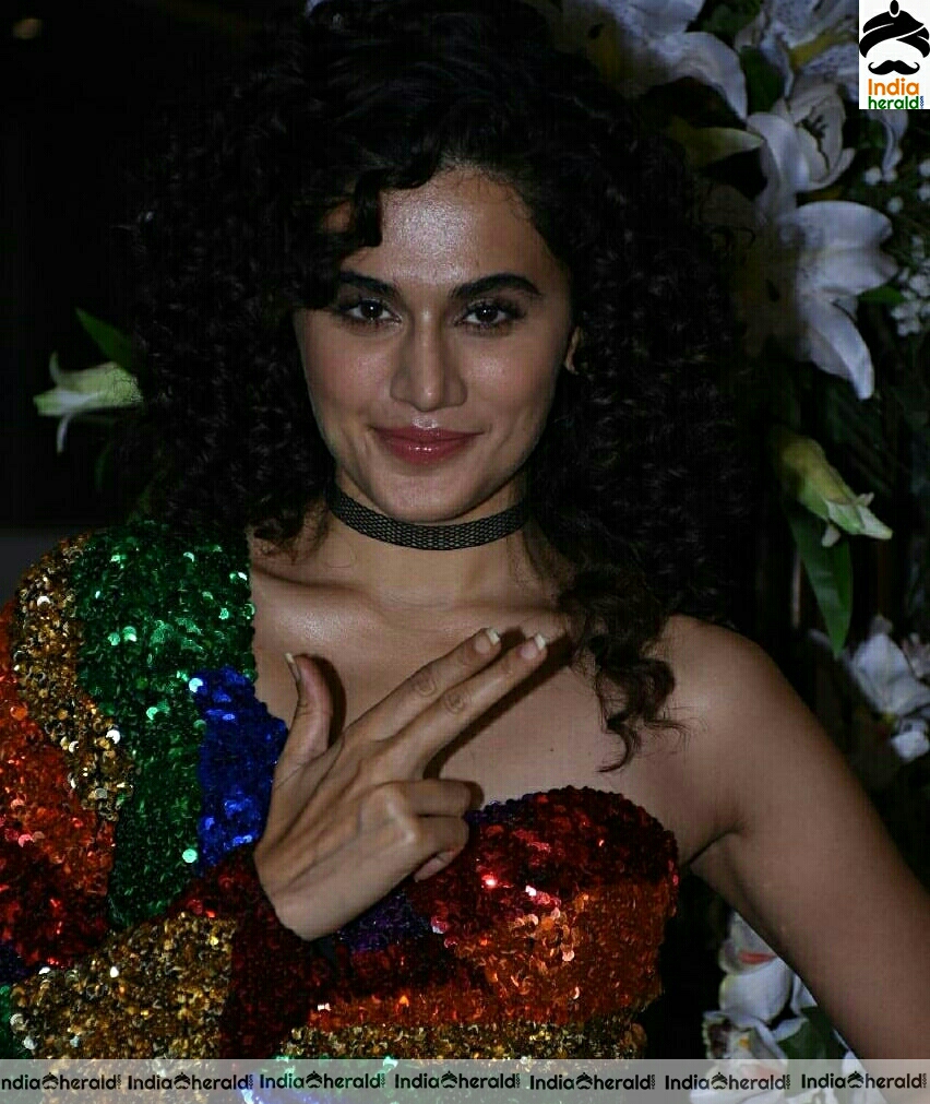 Taapsee Pannu And Bhumi Pednekar At Saand Ki Aanth Movie Success Party At BKC