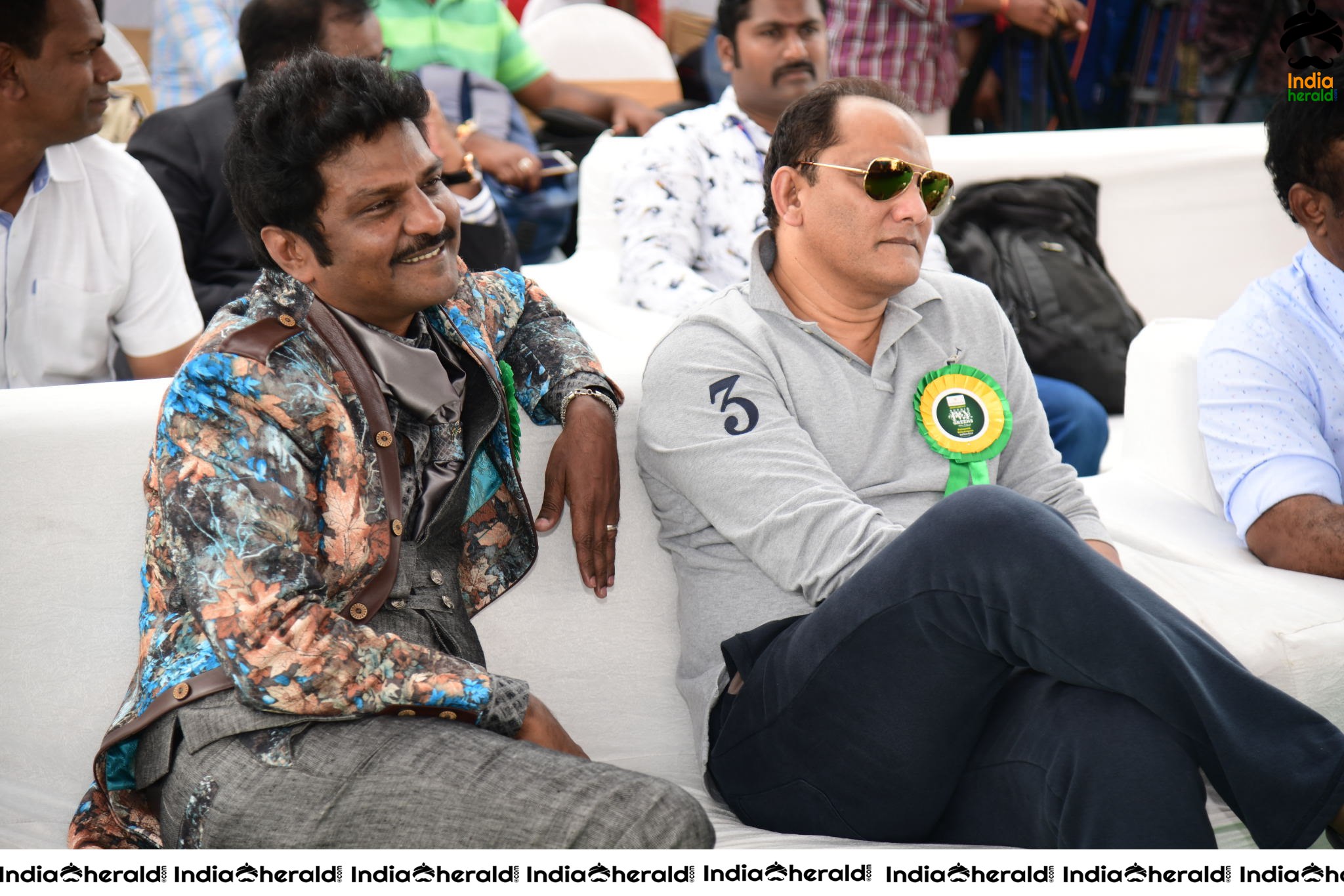 Tamannah and Azharuddin Grand Launched the SUCHIRINDIA IVY GREENS PROJECT at MAHESHWARAM Set 1